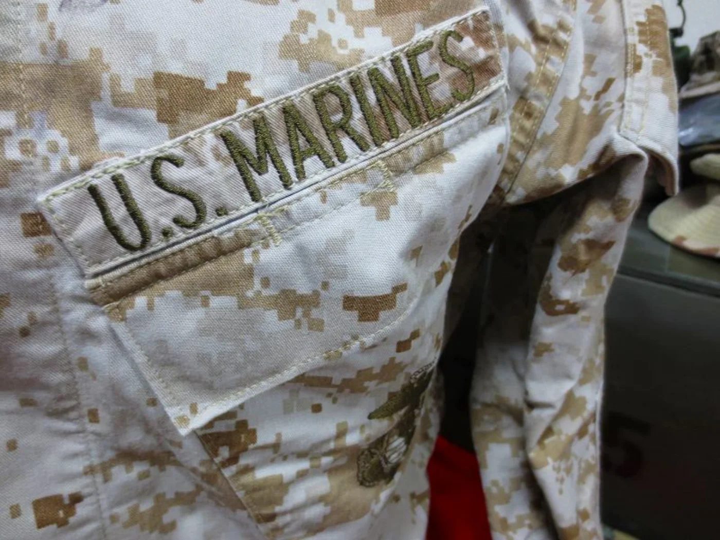 ミリタリーショップ 南国百貨店.COM|沖縄 USMC マーパットデザート ジャケット S-L [ZZ Q-1974] 記録写真4