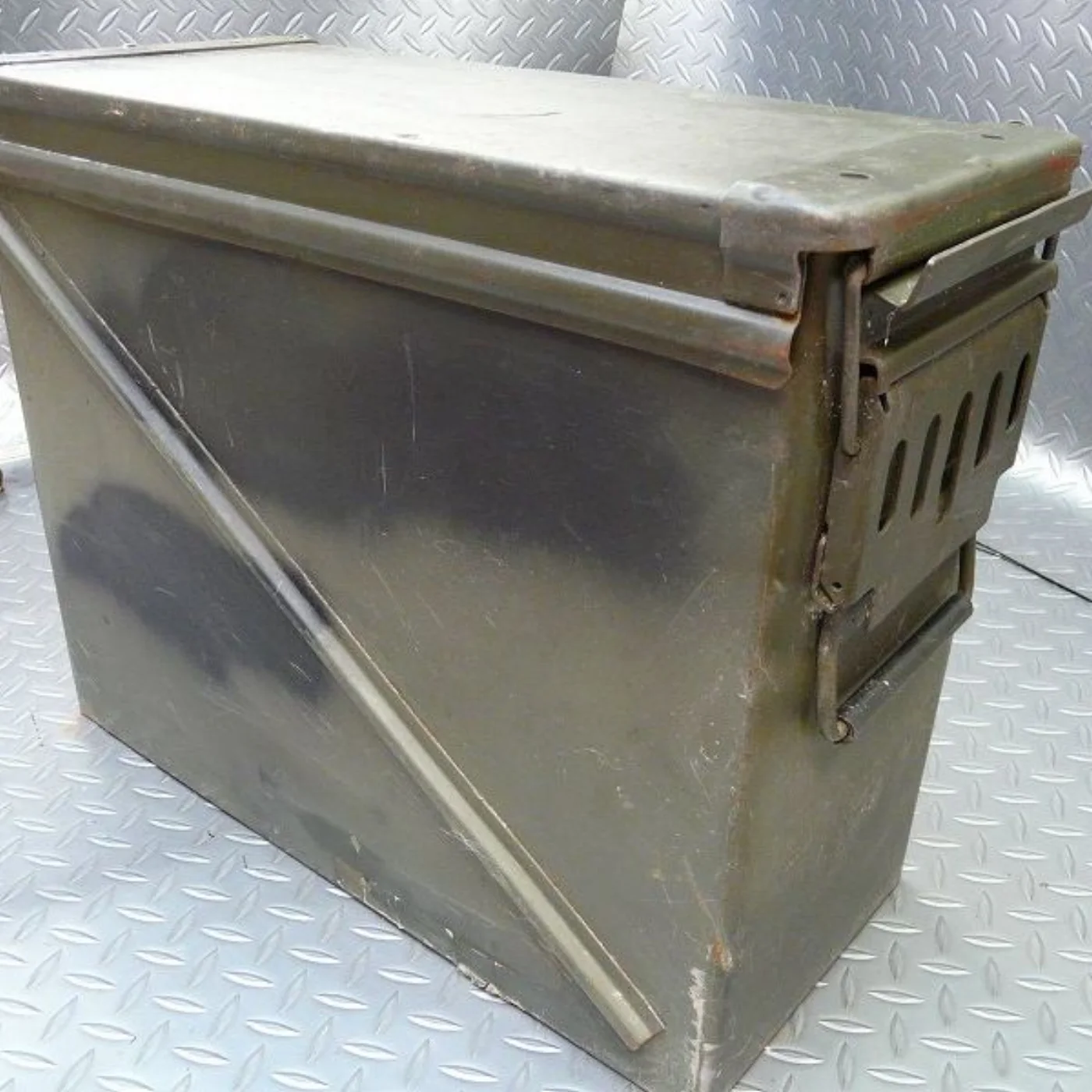 ミリタリーショップ 南国百貨店.COM|沖縄 大きなアーモボックス 21x47x36cm [ZZ B-1355] - 大 記録写真2