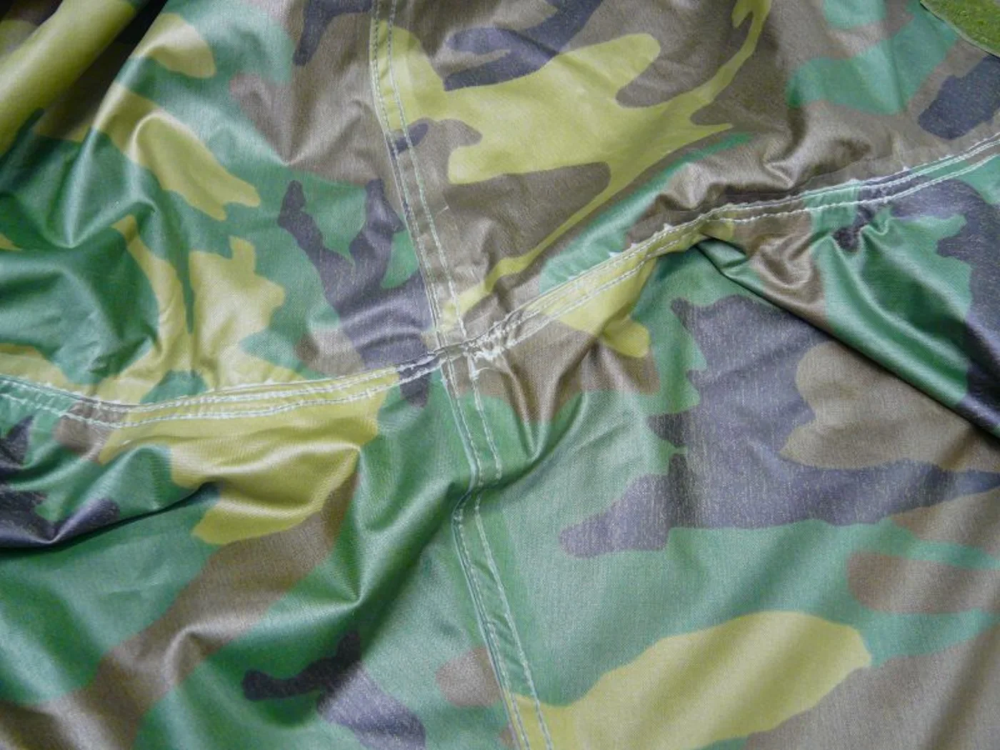 ミリタリーショップ 南国百貨店.COM|沖縄 米軍レインパーカー上下セット 雨合羽 M [K-450] - 米軍レインパ 記録写真7