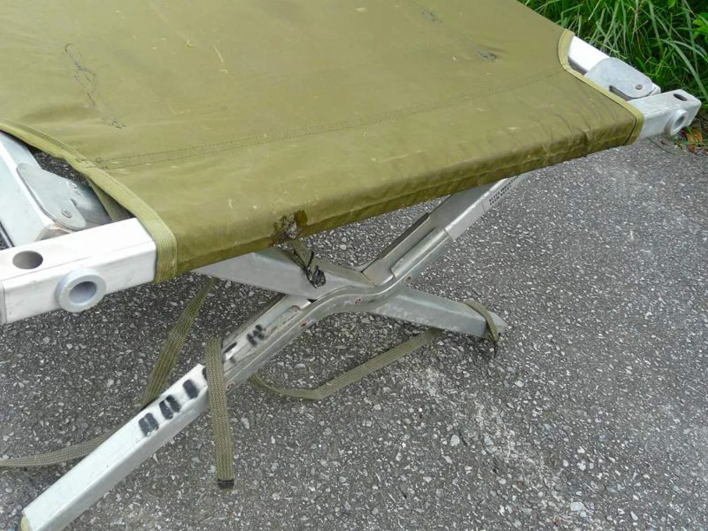 ミリタリーショップ 南国百貨店.COM|沖縄 GIコット 米軍＋新型寝袋（夏冬セット） [ZZ B-1376] - 米軍 記録写真5