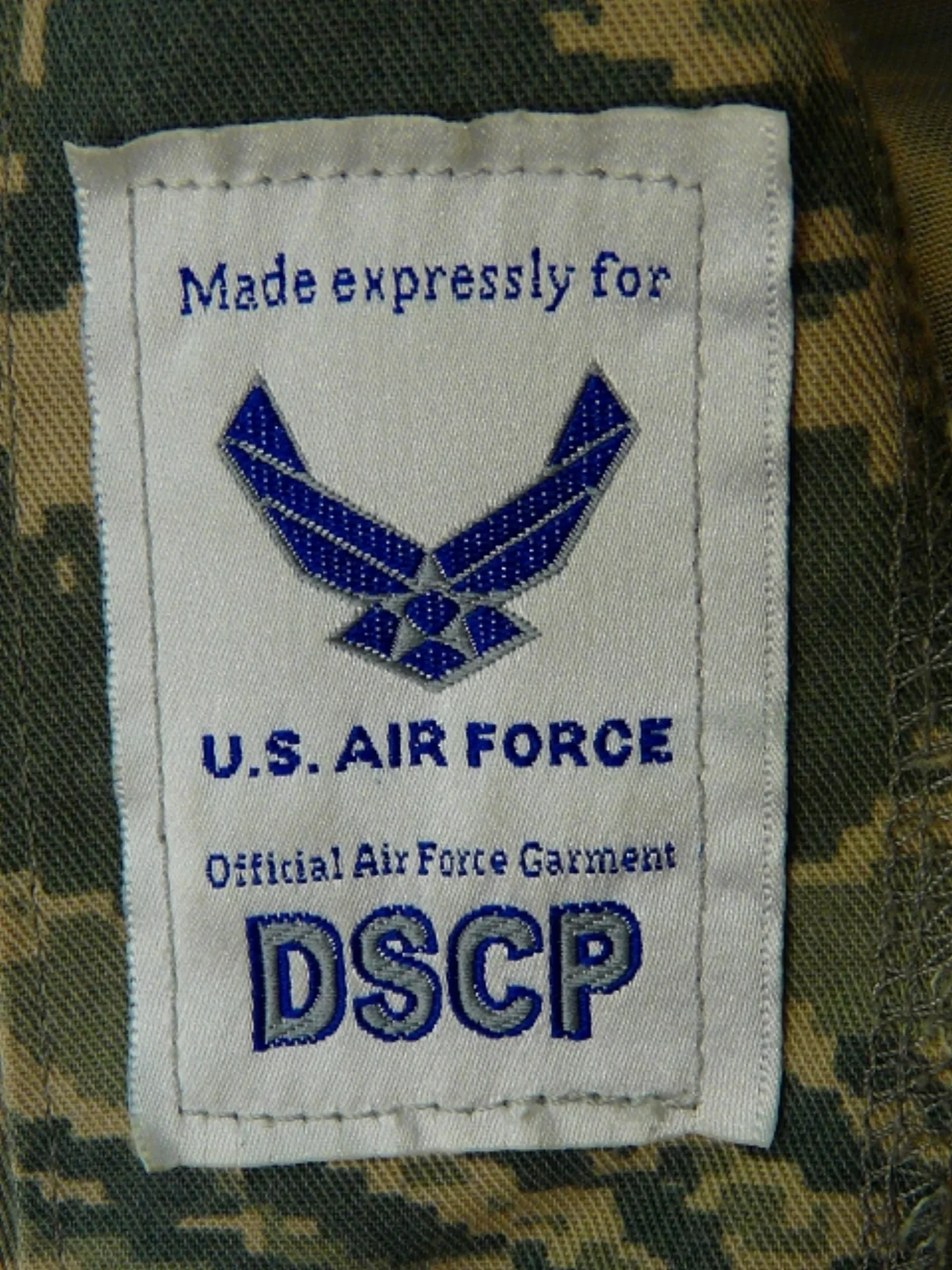 ミリタリーショップ 南国百貨店.COM|沖縄 U.S.AIR FORCE ジャケット 34L [Z-1480] - U. 記録写真7