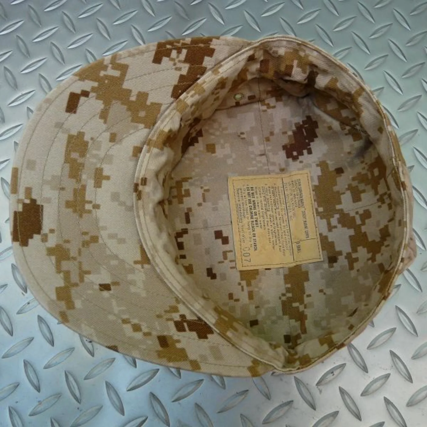 ミリタリーショップ 南国百貨店.COM|沖縄 八角帽 USMC マーパット デザート XS 新品 [ZZ E-1483] 記録写真6