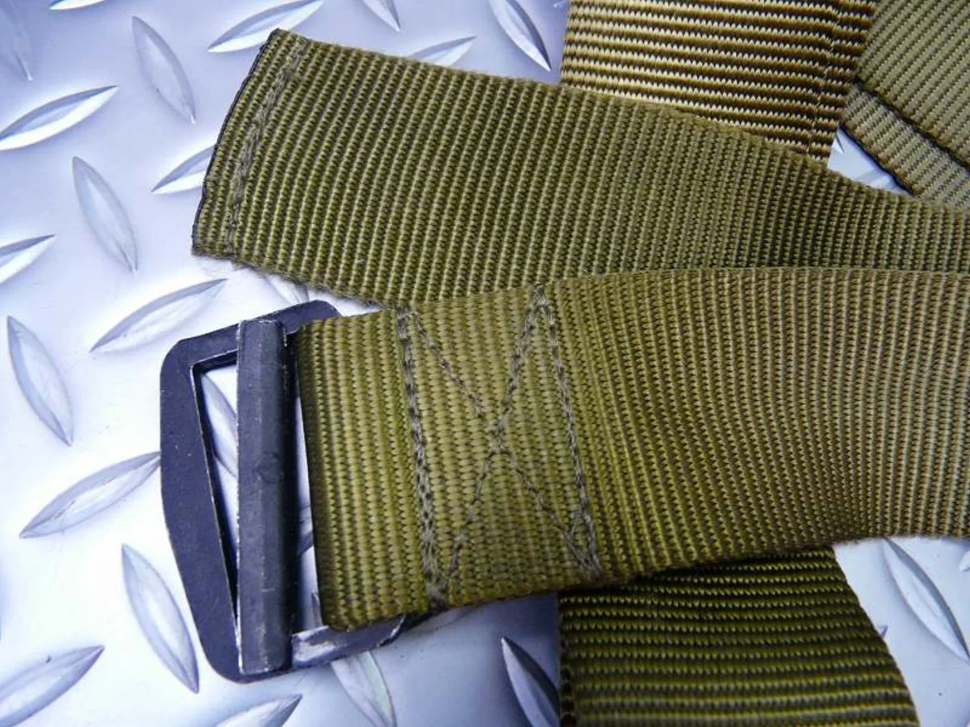 ミリタリーショップ 南国百貨店.COM|沖縄 BDU ベルト OD 125cm 中古 [ZZ E-1436] - BDU 記録写真3