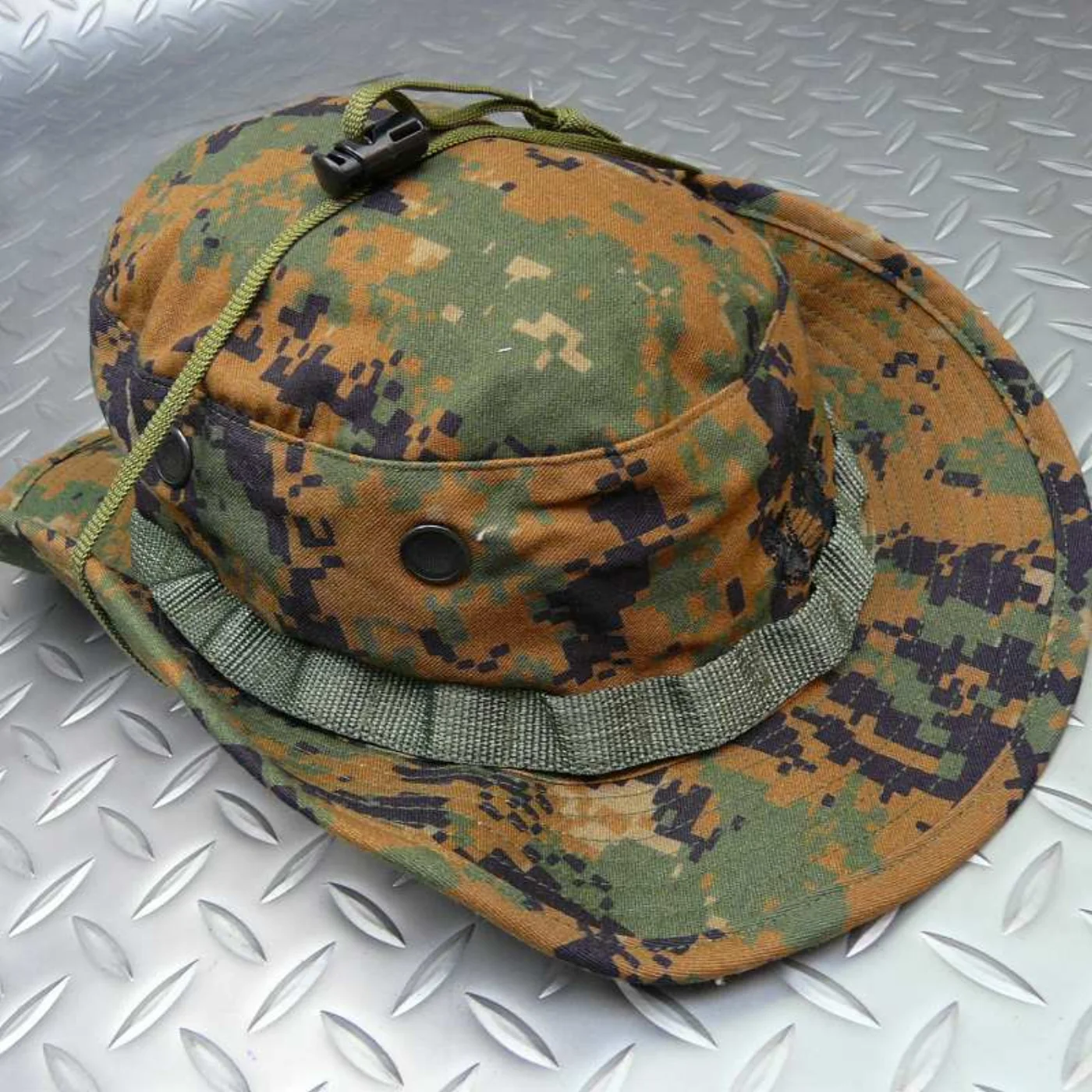 ミリタリーショップ 南国百貨店.COM|沖縄 USMC マーパット ウッドランド ブーニーハット M 新品 [ZZ E- 記録写真3
