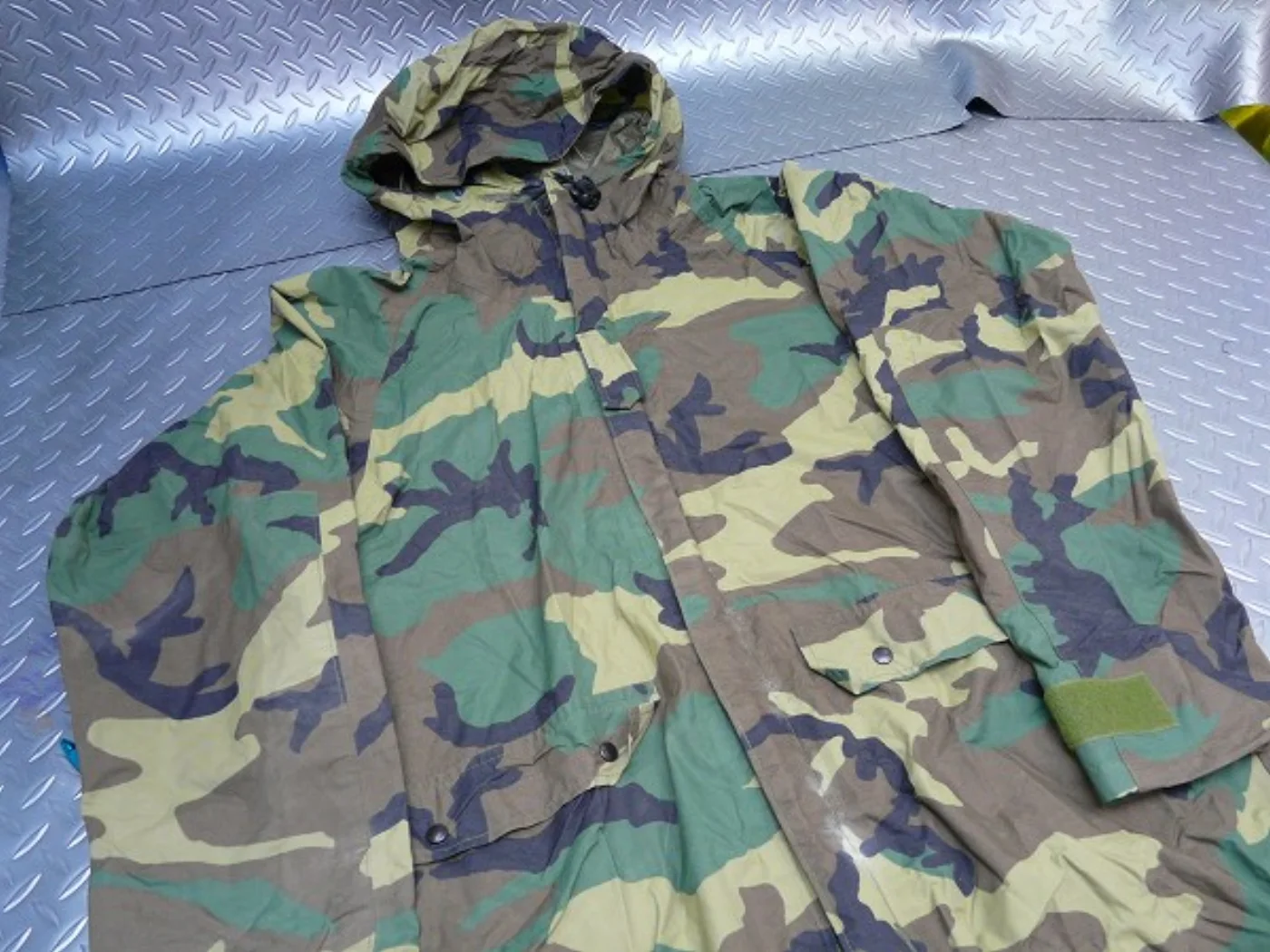 ミリタリーショップ 南国百貨店.COM|沖縄 レインスーツ パーカー SPO100-00 X-S [ZZ K-456] 記録写真2