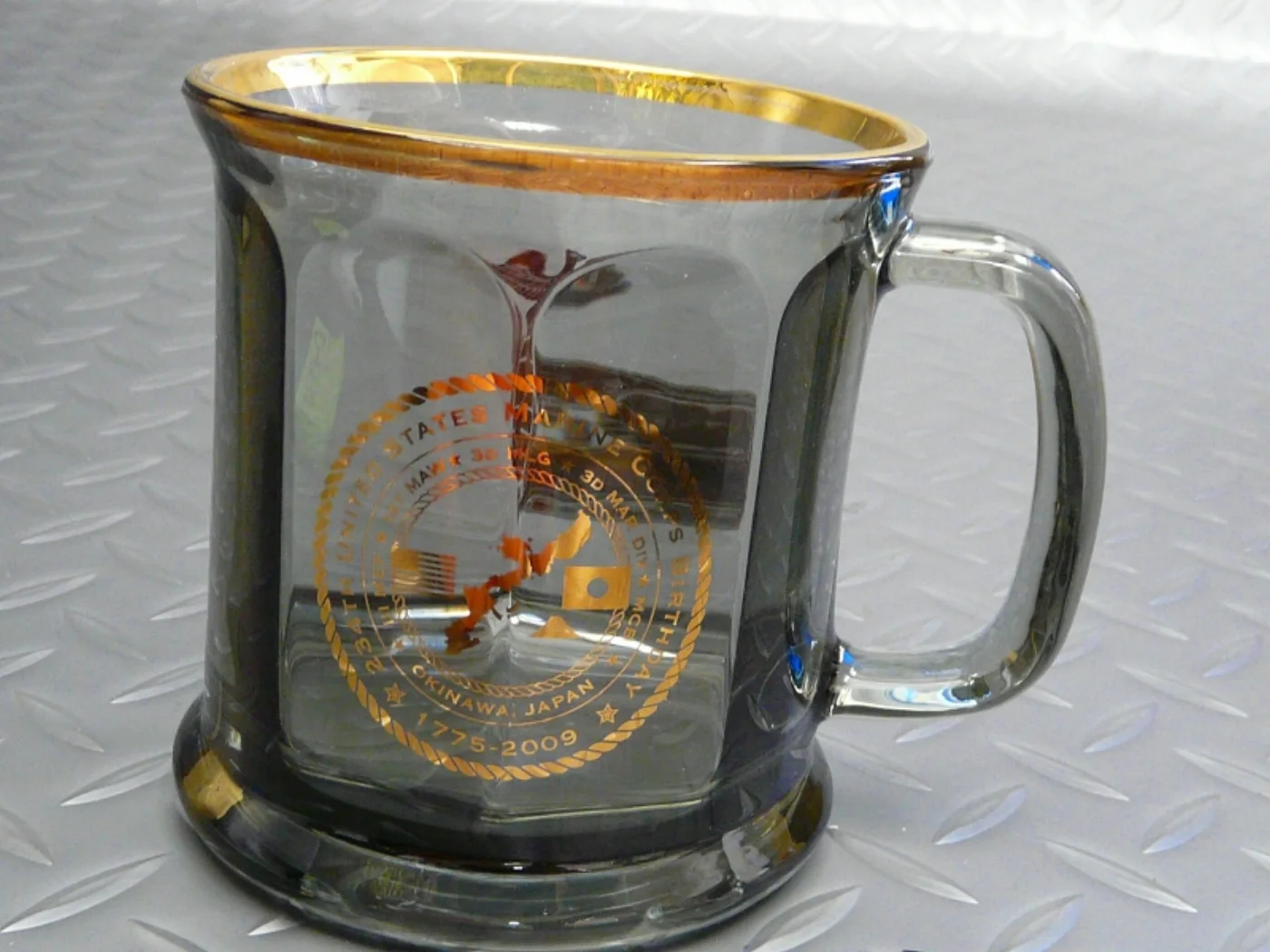 ミリタリーショップ 南国百貨店.COM|沖縄 USMC 限定記念グラス 新品 [Z D-1535(D-1536)] - 記録写真4