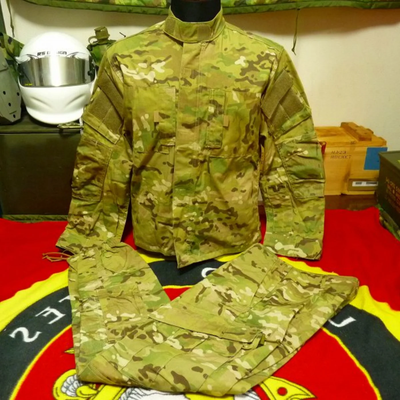 ミリタリーショップ 南国百貨店.COM|沖縄 MULTICAM 上下セット 未使用品 S [ZZZZ Q-2010] - 記録写真3
