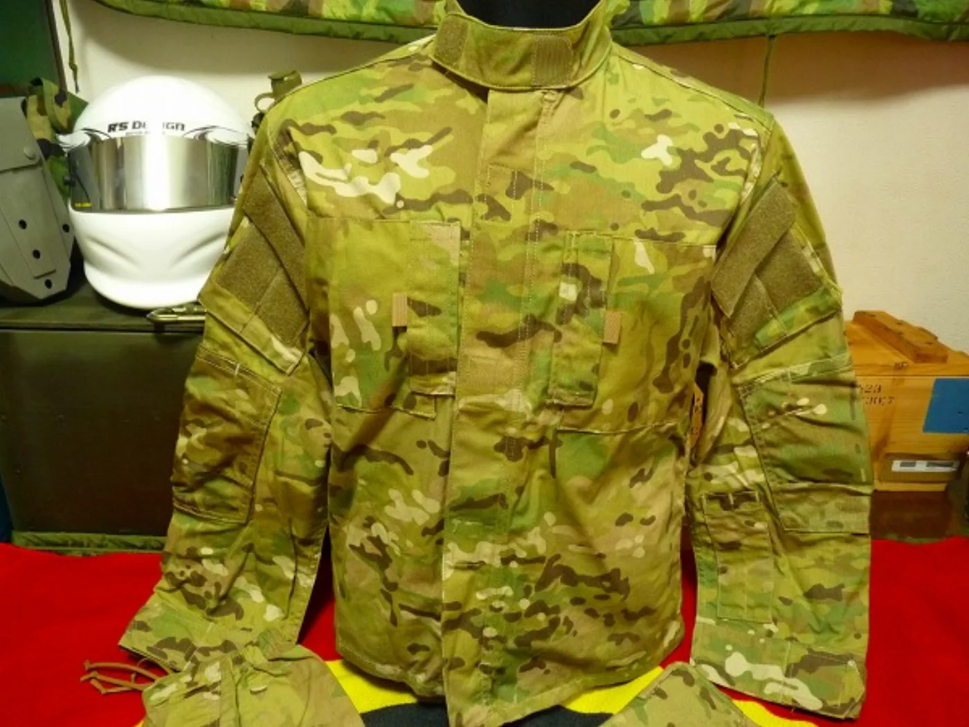 ミリタリーショップ 南国百貨店.COM|沖縄 MULTICAM 上下セット 未使用品 S [ZZZZ Q-2010] - 記録写真4