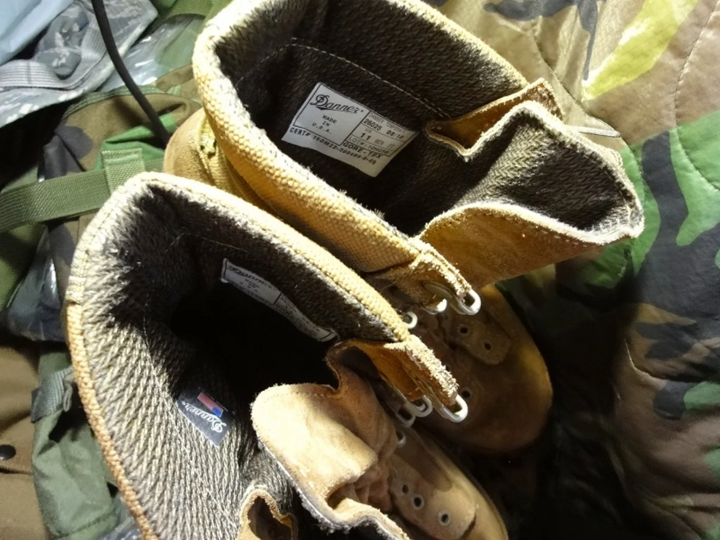 ミリタリーショップ 南国百貨店.COM|沖縄 Danner GORE-TEX ブーツ 11(29cm) 中古良品 [ZZ 記録写真5