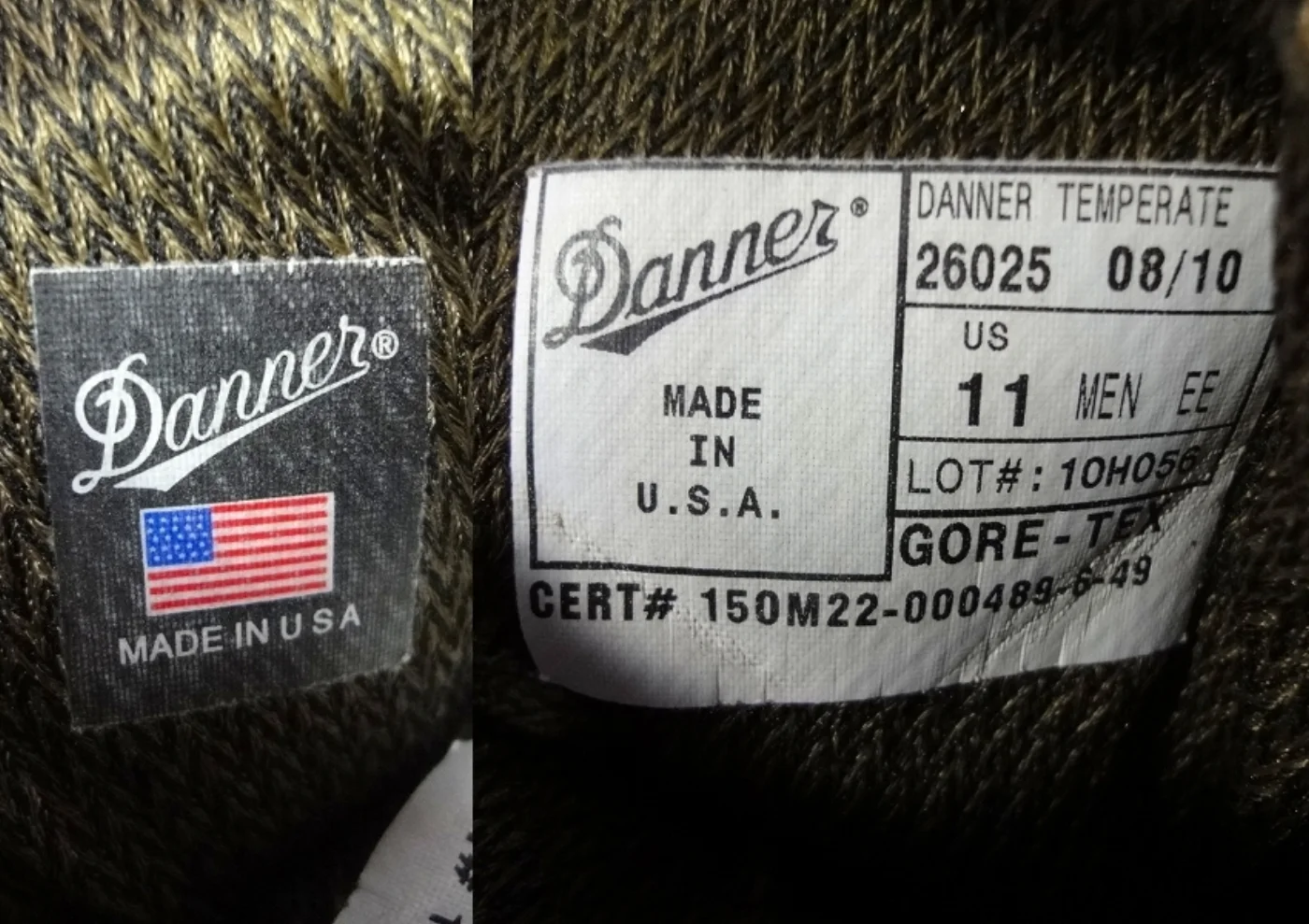 ミリタリーショップ 南国百貨店.COM|沖縄 Danner GORE-TEX ブーツ 11(29cm) 中古良品 [ZZ 記録写真7