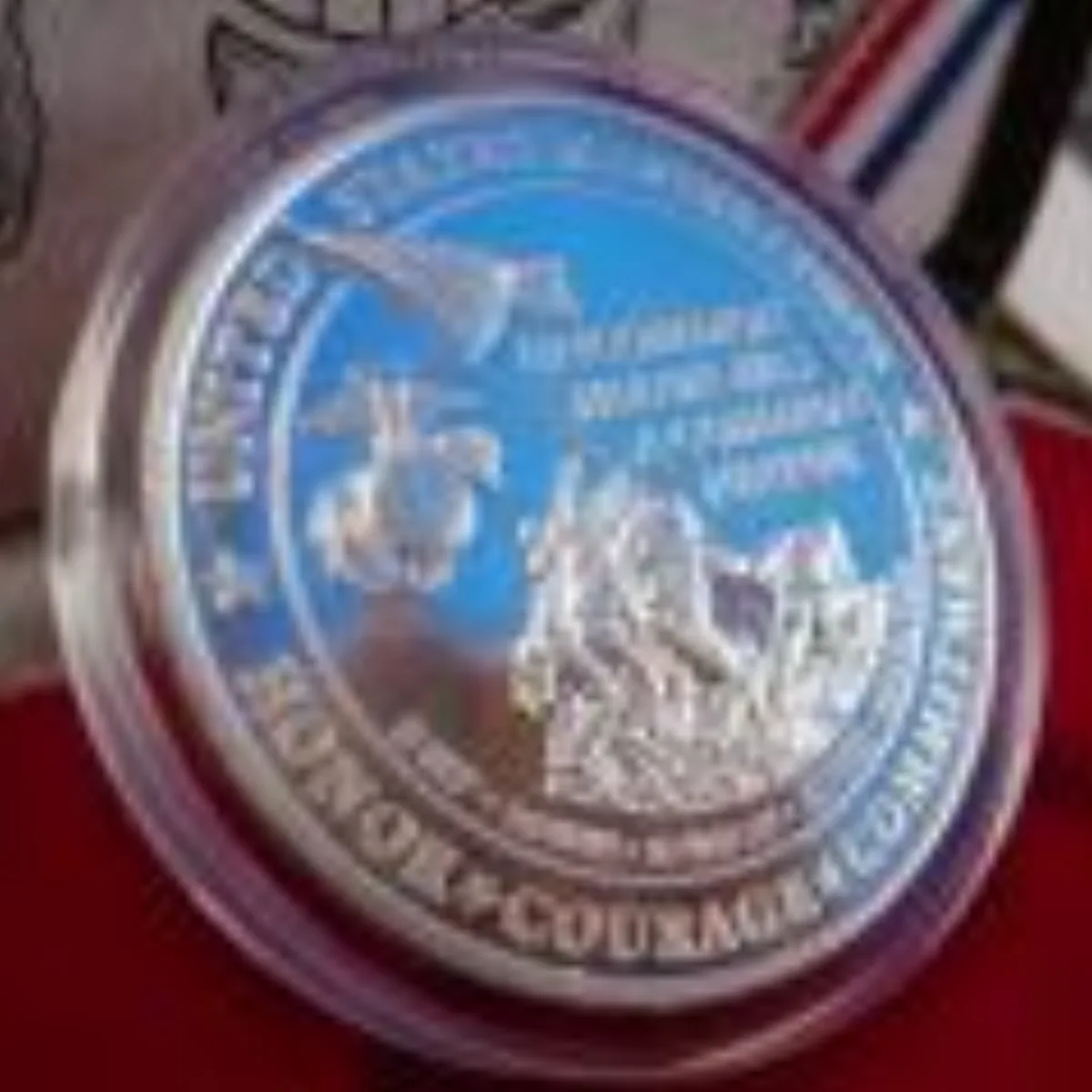 ミリタリーショップ 南国百貨店.COM|沖縄 USMC 記念コイン 純銀（シルバー） [ZZ D-634] - USMC 記録写真1