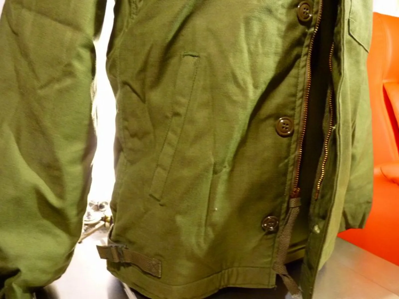 ミリタリーショップ 南国百貨店.COM|沖縄 JACKET COLD WEATHER PERMEABLE S 未使用品 記録写真5