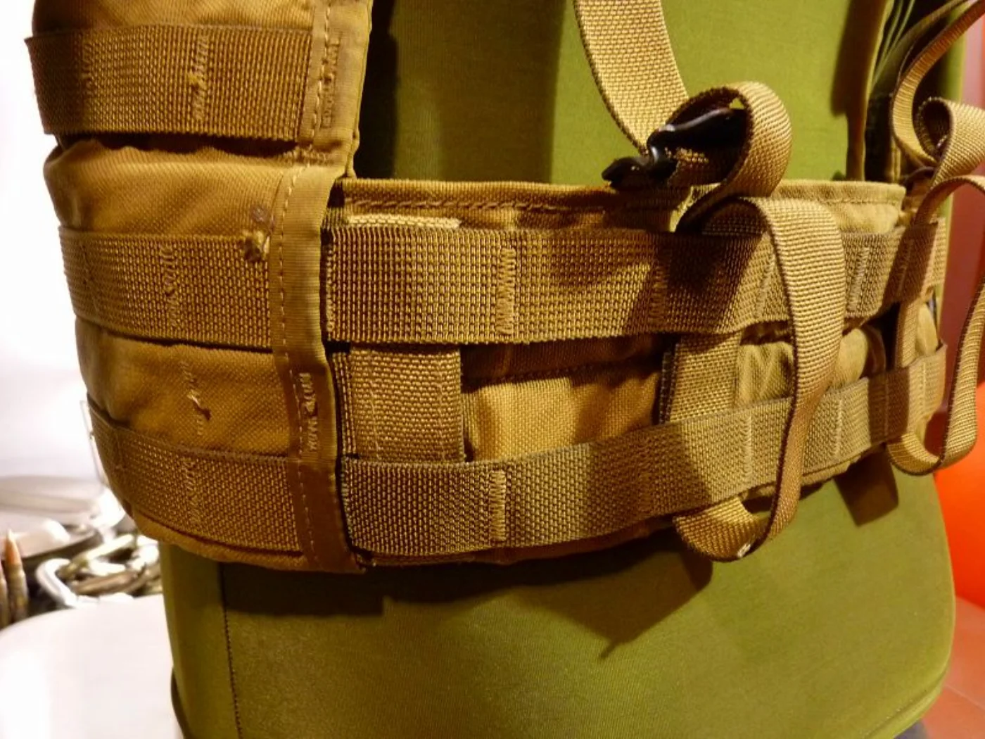 ミリタリーショップ 南国百貨店.COM|沖縄 SDS ZIPPERED FLC VEST コヨーテ [ZZ Q-2020 記録写真6