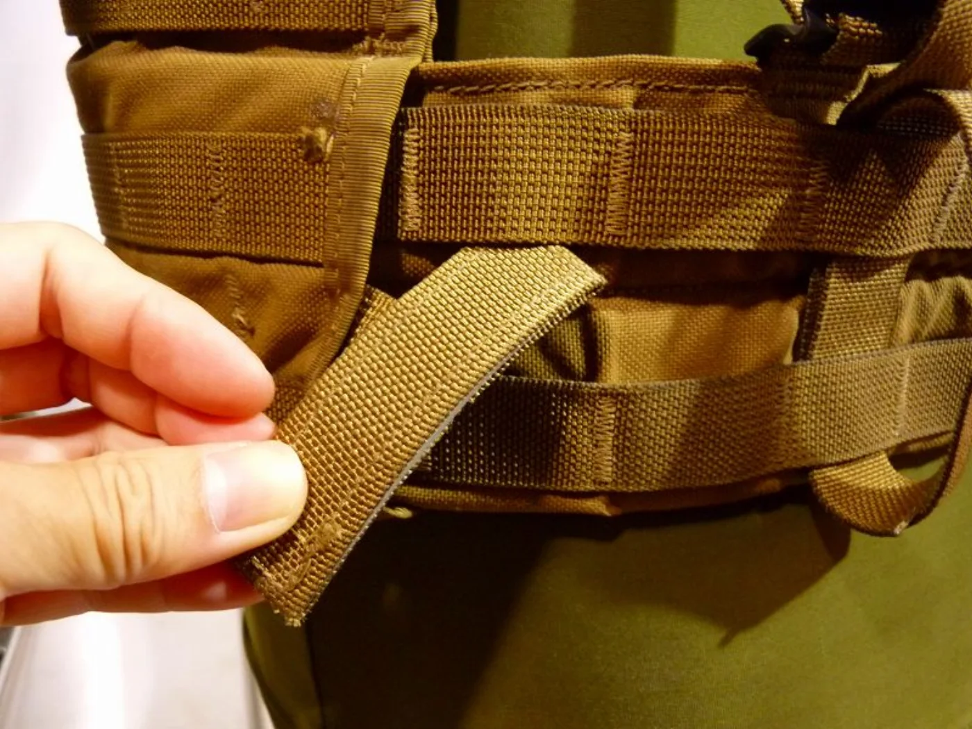 ミリタリーショップ 南国百貨店.COM|沖縄 SDS ZIPPERED FLC VEST コヨーテ [ZZ Q-2020 記録写真7