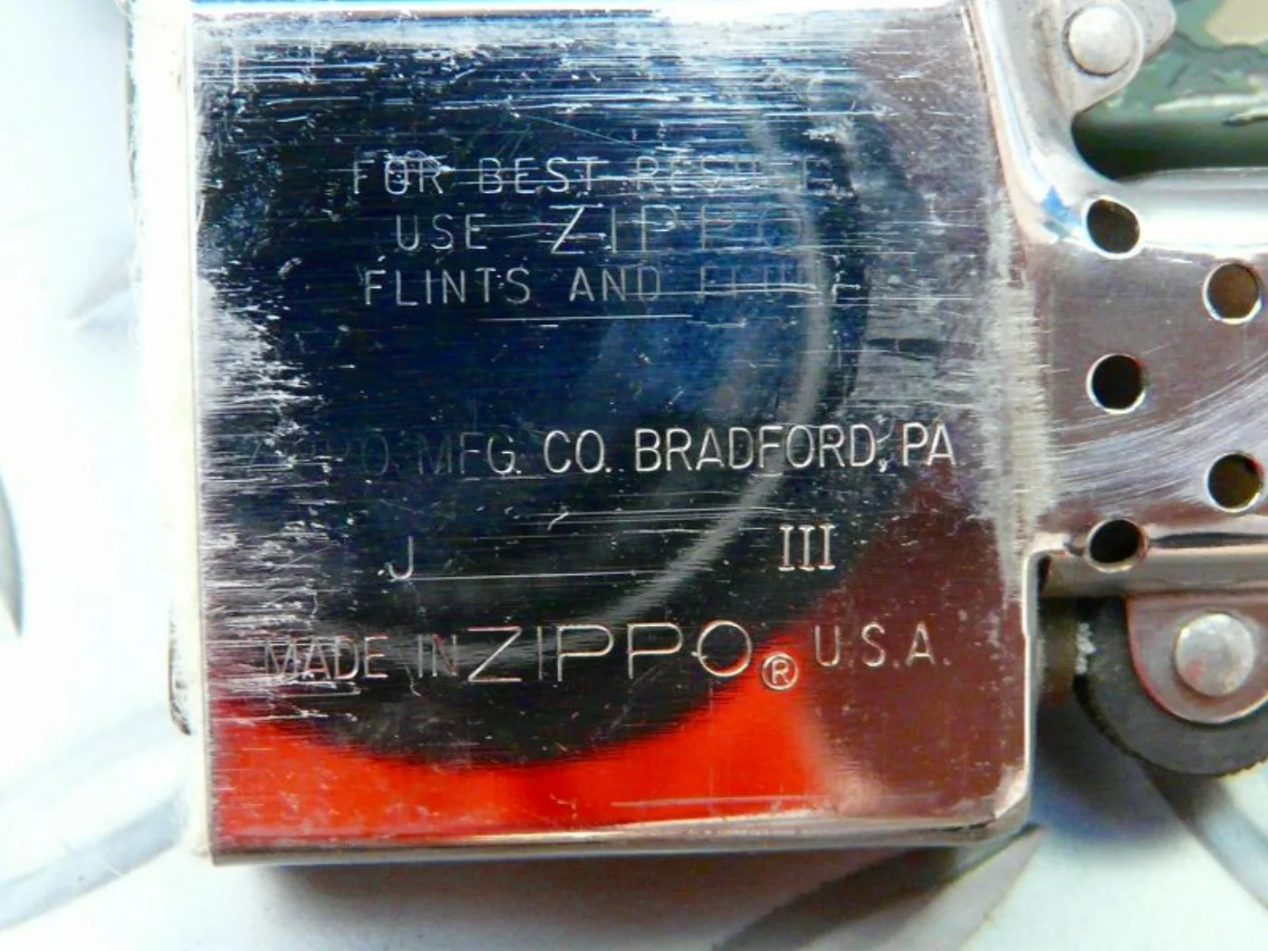 ミリタリーショップ 南国百貨店.COM|沖縄 Zippo 迷彩 III [ZZ D-1859] - Zippo 迷彩 I 記録写真8