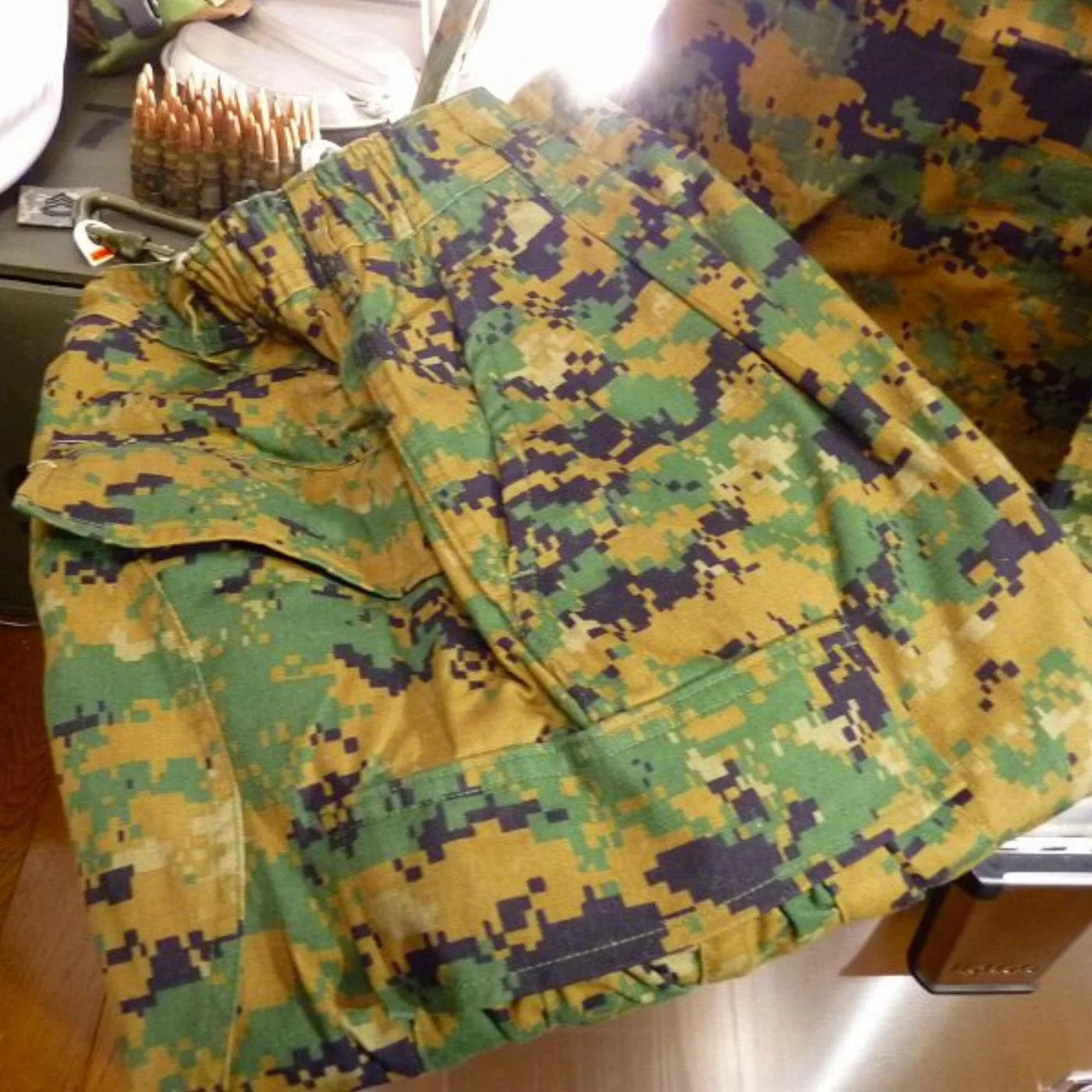 ミリタリーショップ 南国百貨店.COM|沖縄 USMC マーパット ウッドランド 上下セット S-S [ZZZ Q-20 記録写真5