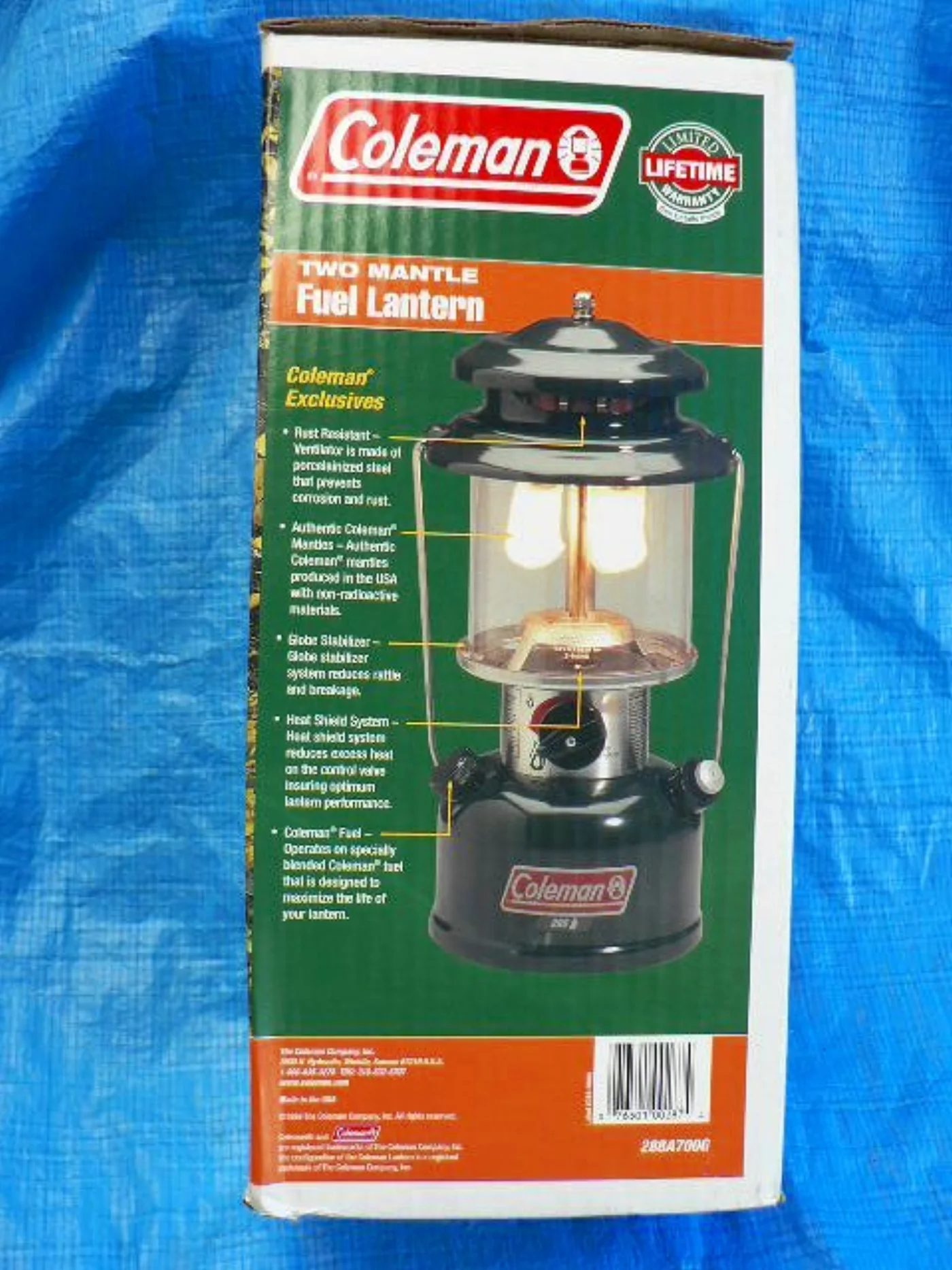 ミリタリーショップ 南国百貨店.COM|沖縄 coleman model288 日本未発売 米軍放出品 新品 [B-51 記録写真3