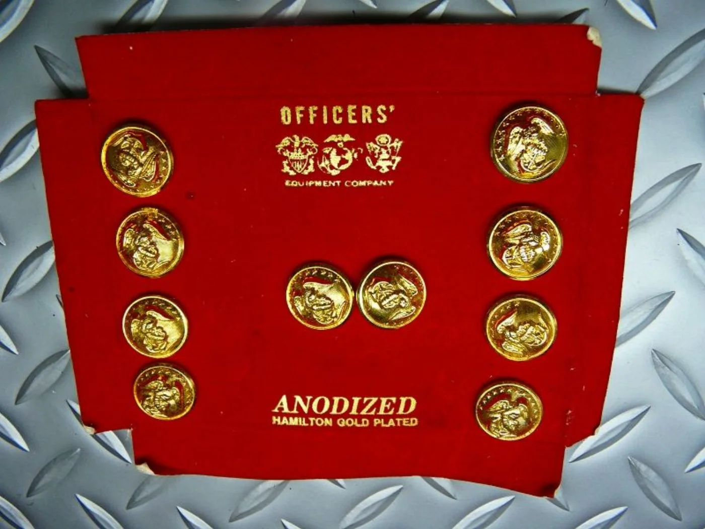 ミリタリーショップ 南国百貨店.COM|沖縄 米軍ドレスボタンセット [ZZ X-340] - 米軍ドレスボタンセットコ 記録写真2