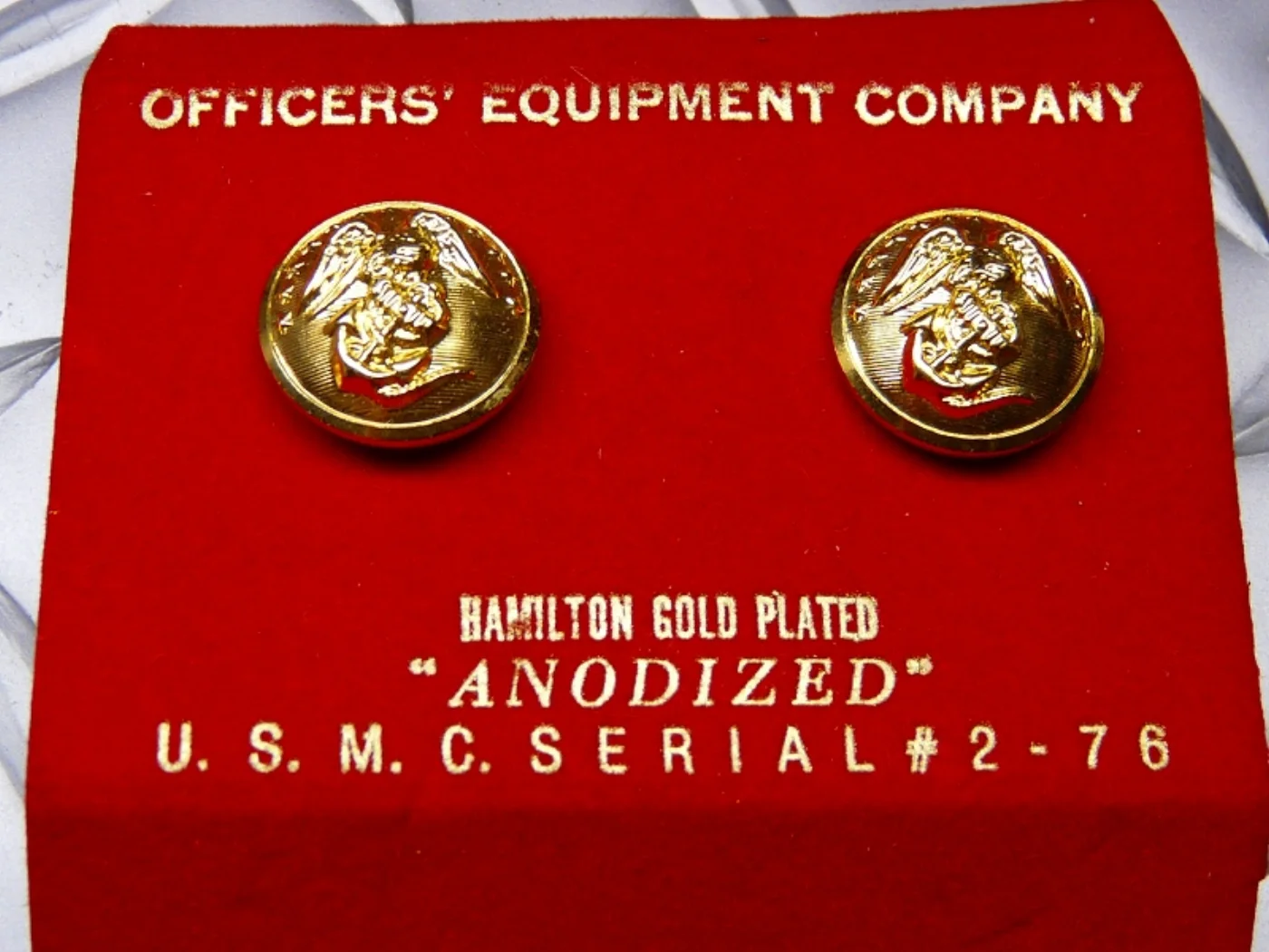 ミリタリーショップ 南国百貨店.COM|沖縄 USMC バッジ わけあり [ZZ X-343] - USMC バッジ わ 記録写真2