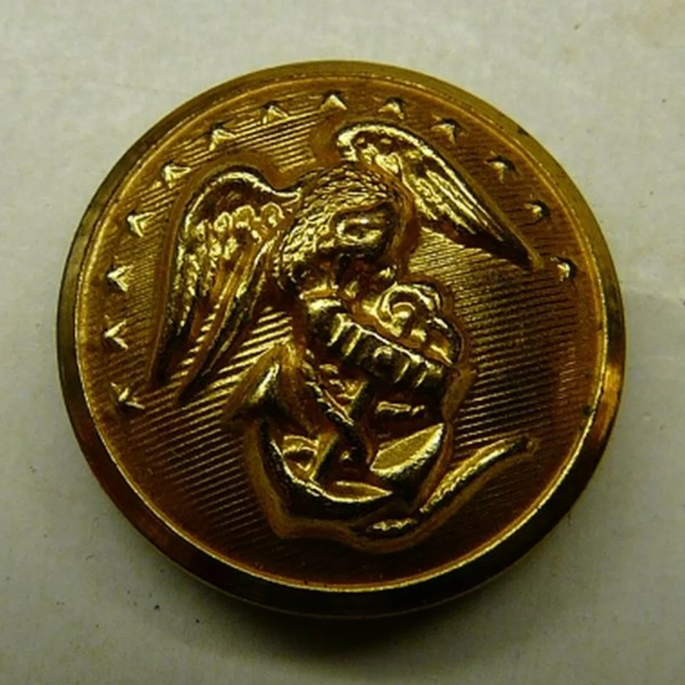ミリタリーショップ 南国百貨店.COM|沖縄 USMC バッジ つやなし [ZZ X-344] - USMC バッジ つ 記録写真3