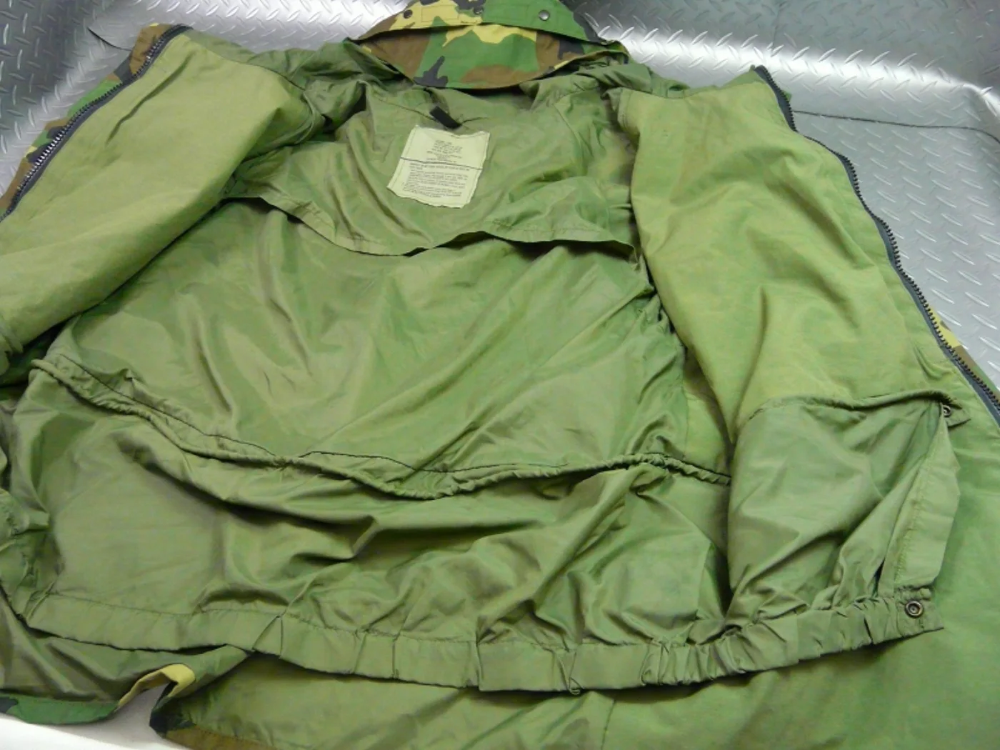 ミリタリーショップ 南国百貨店.COM|沖縄 ゴアテックスパーカー TYPE-I XL-L [Z K-378] - ゴア 記録写真6