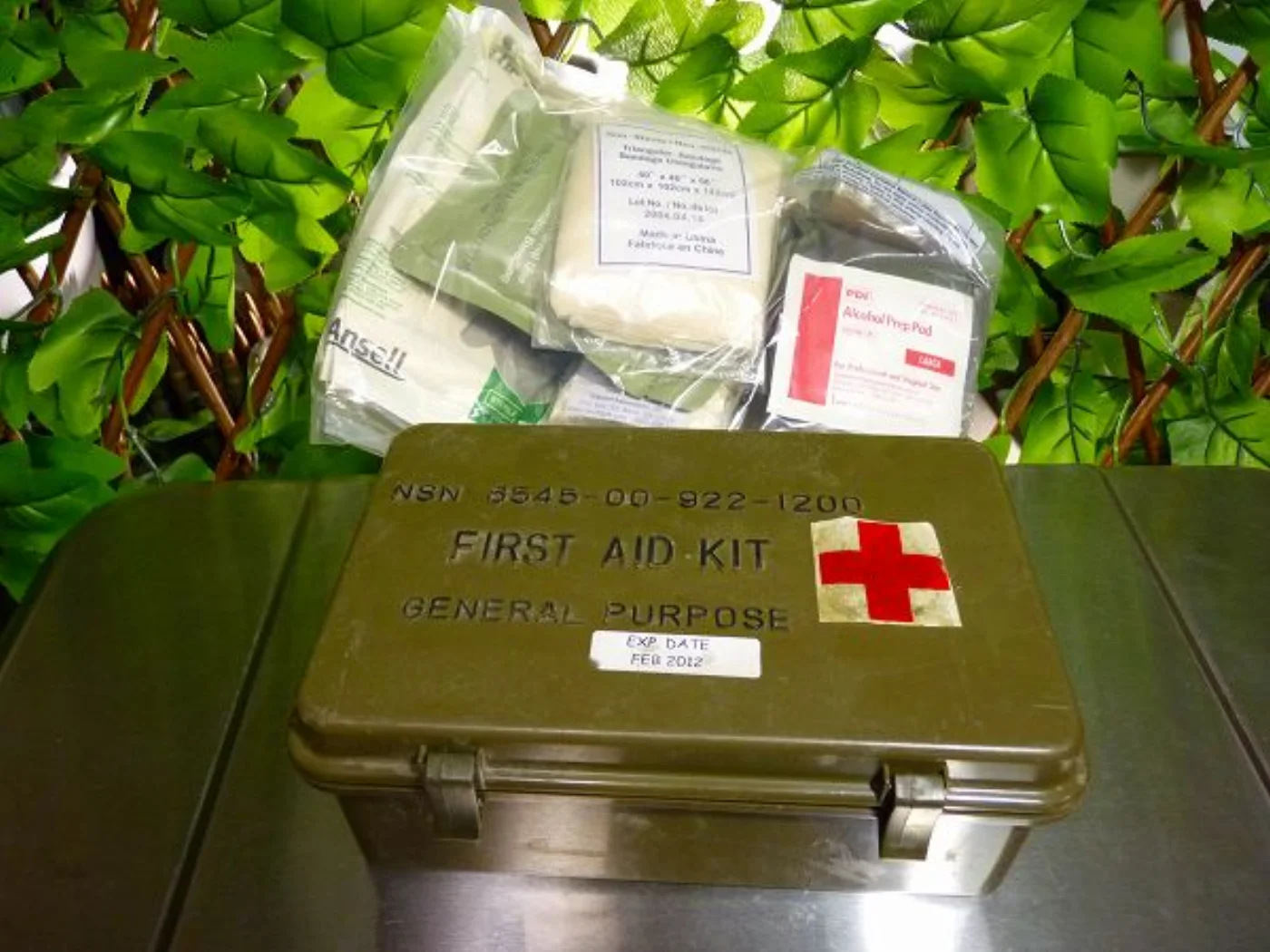 ミリタリーショップ 南国百貨店.COM|沖縄 FIRST AID KIT 中身入り [ZZ Q-2049] - FIRS 記録写真5