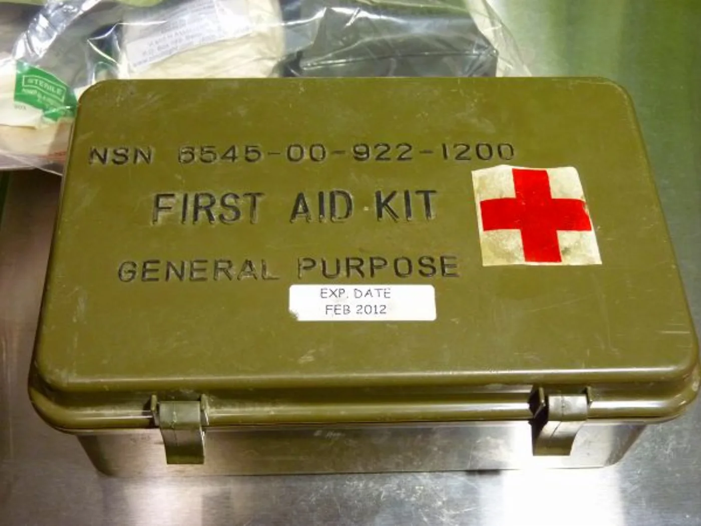 ミリタリーショップ 南国百貨店.COM|沖縄 FIRST AID KIT 中身入り [ZZ Q-2049] - FIRS 記録写真7