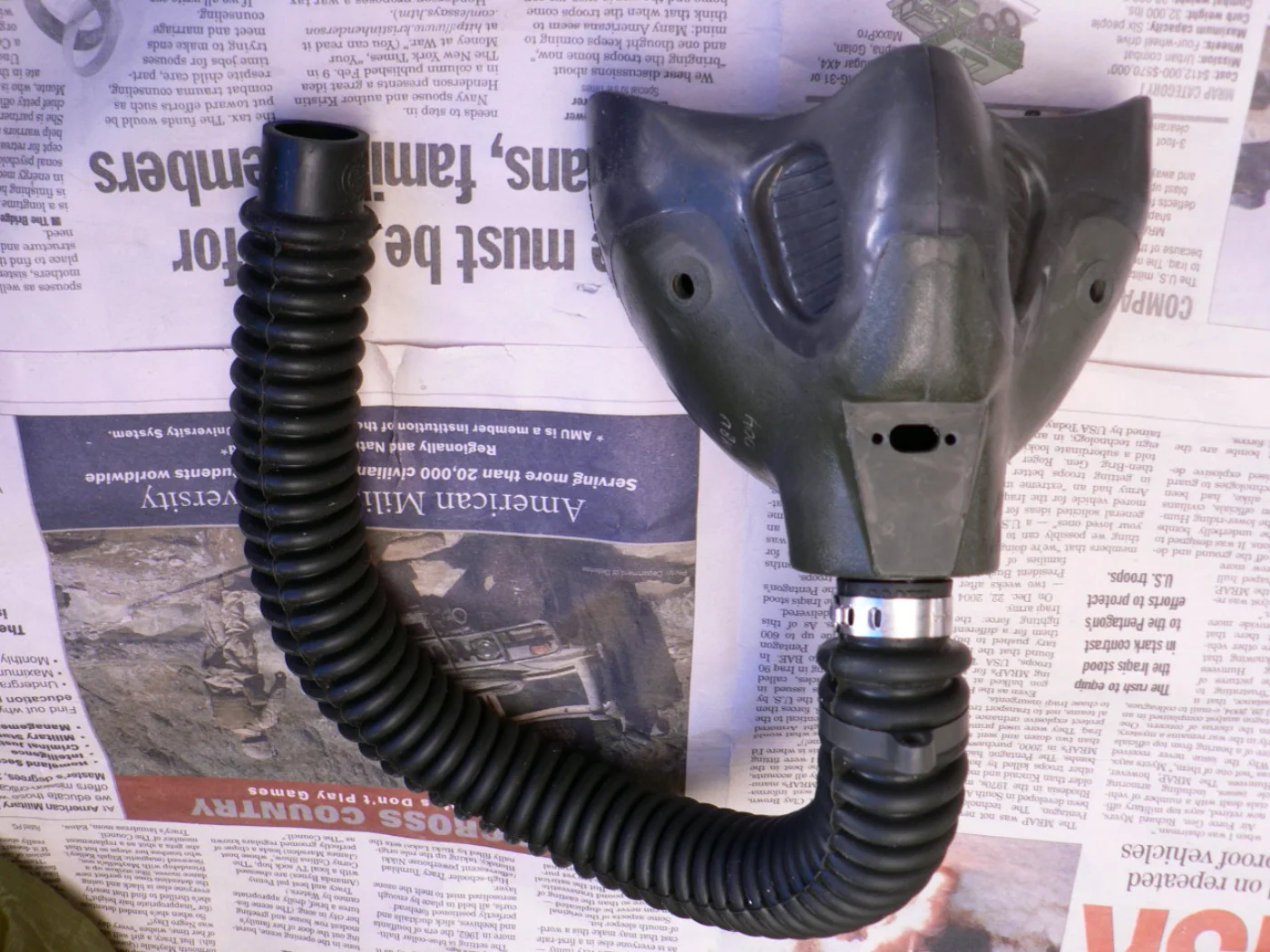 ミリタリーショップ 南国百貨店.COM|沖縄 フライトヘルメット用酸素マスク MBU-12/P [ZZ I-303] - 記録写真2