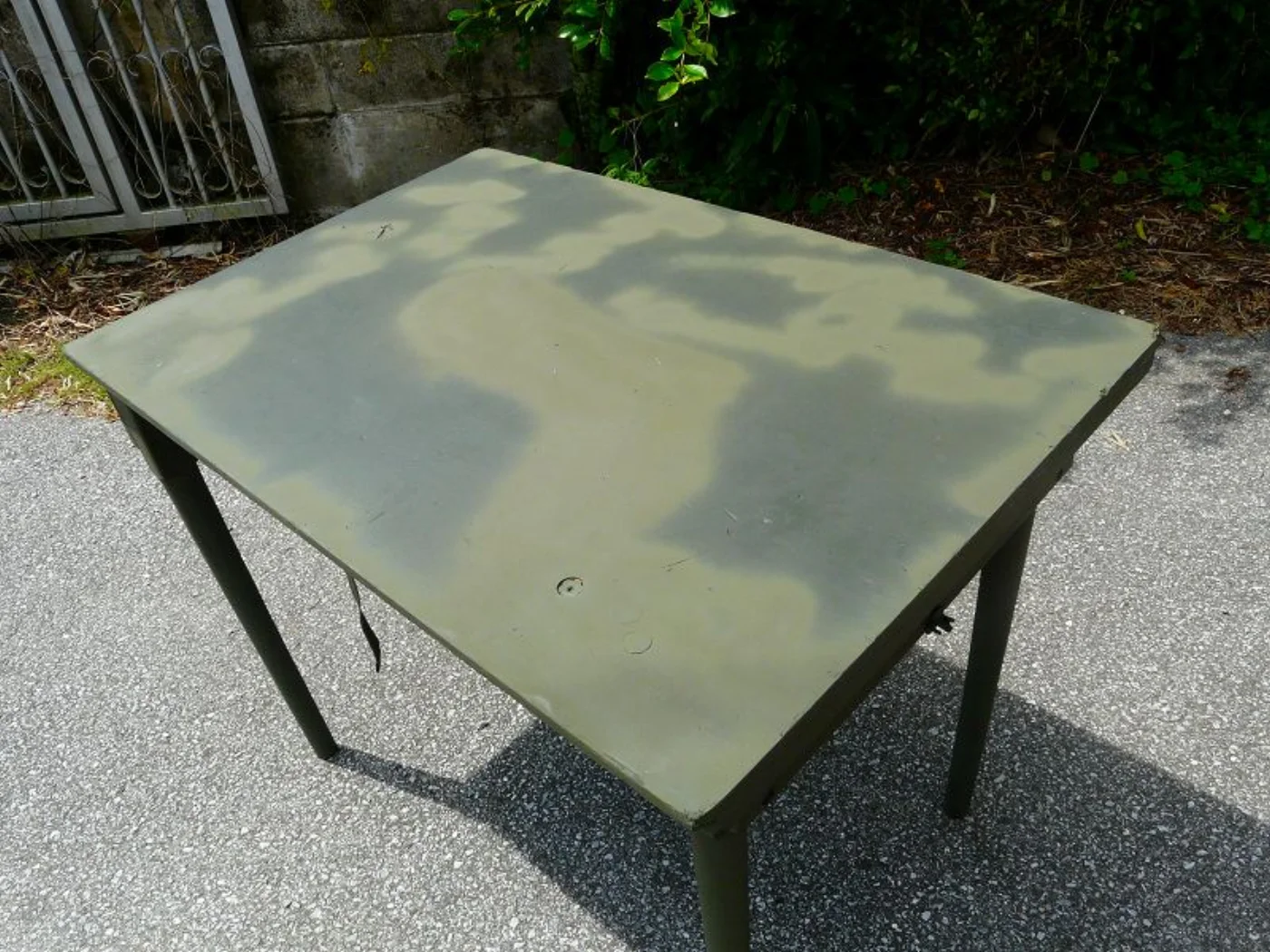 ミリタリーショップ 南国百貨店.COM|沖縄 米軍 野戦デスク 折りたたみ式 No3 [ZZ B-1408] - 米軍 記録写真3