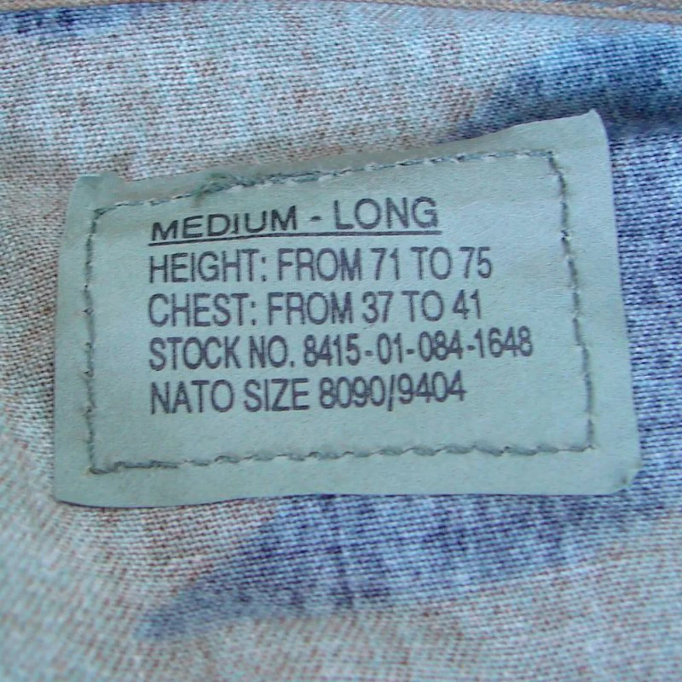 ミリタリーショップ 南国百貨店.COM|沖縄 BDU ジャケット M-L 新品 [ZZ FK-412] - BDU ジャ 記録写真8