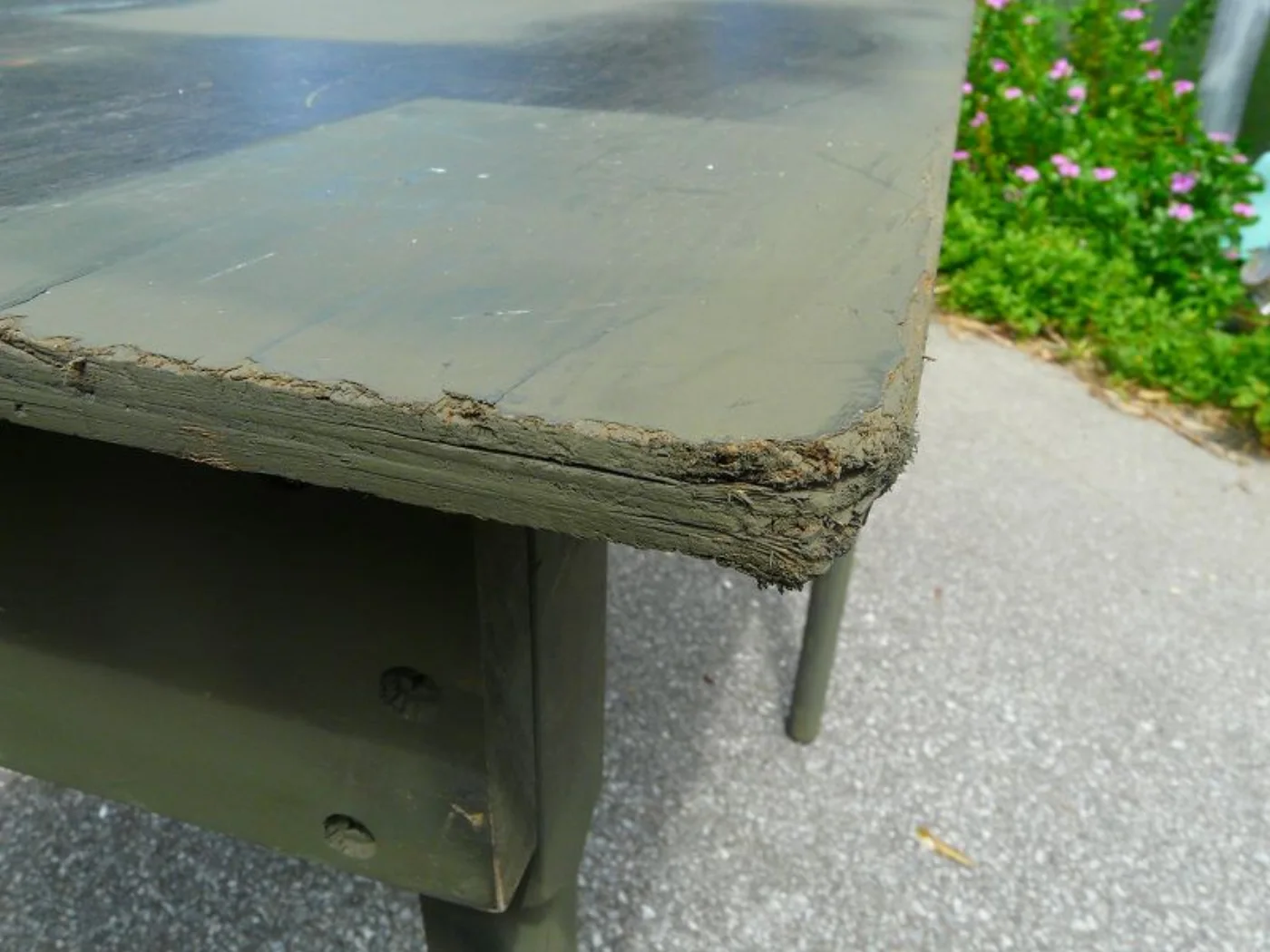 ミリタリーショップ 南国百貨店.COM|沖縄 米軍 野戦デスク 折りたたみ式 [ZZ B-1406] - 米軍 野戦デス 記録写真5