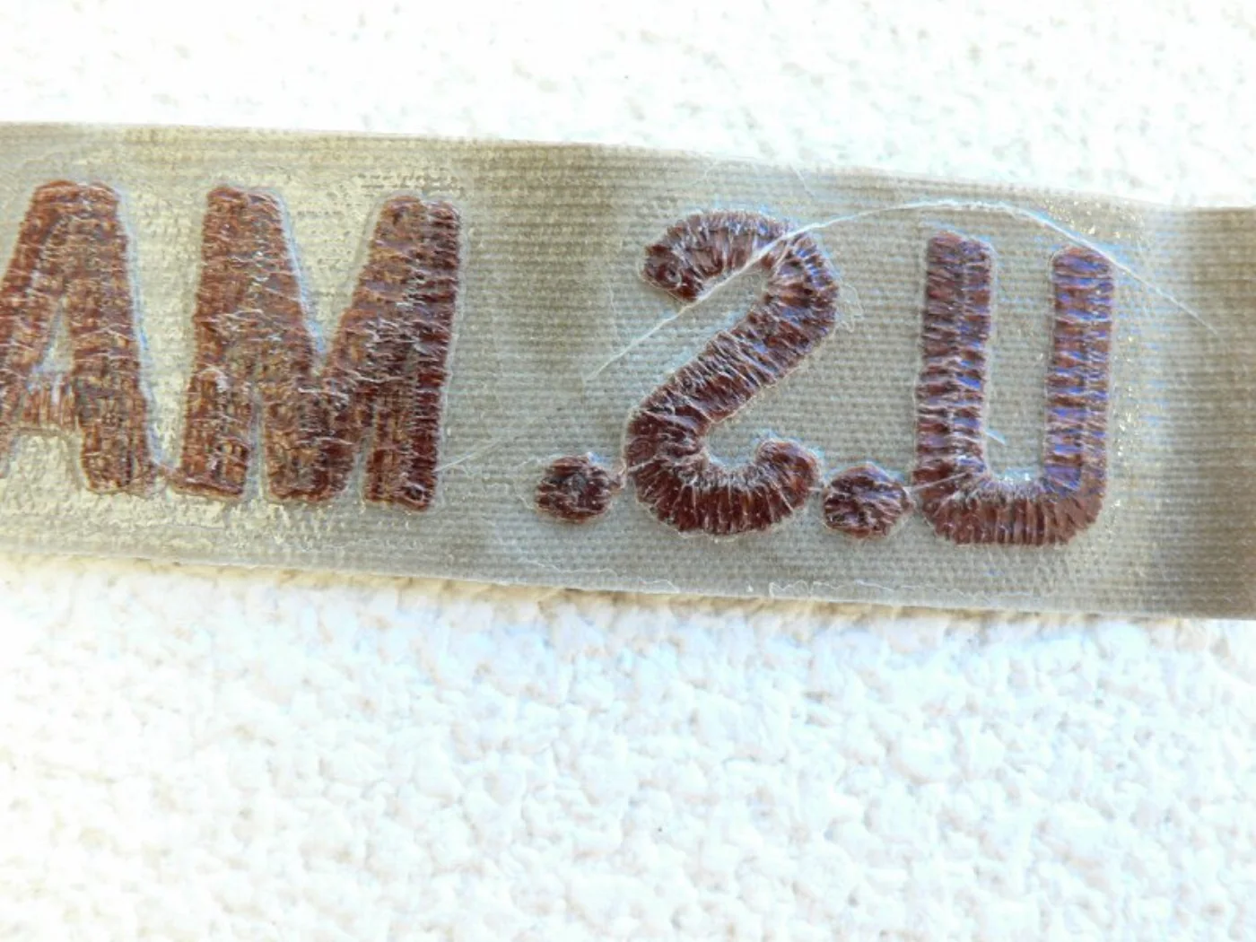 ミリタリーショップ 南国百貨店.COM|沖縄 U.S.MARINES タグ 1枚 デザート [Z Y-241] - U. 記録写真4