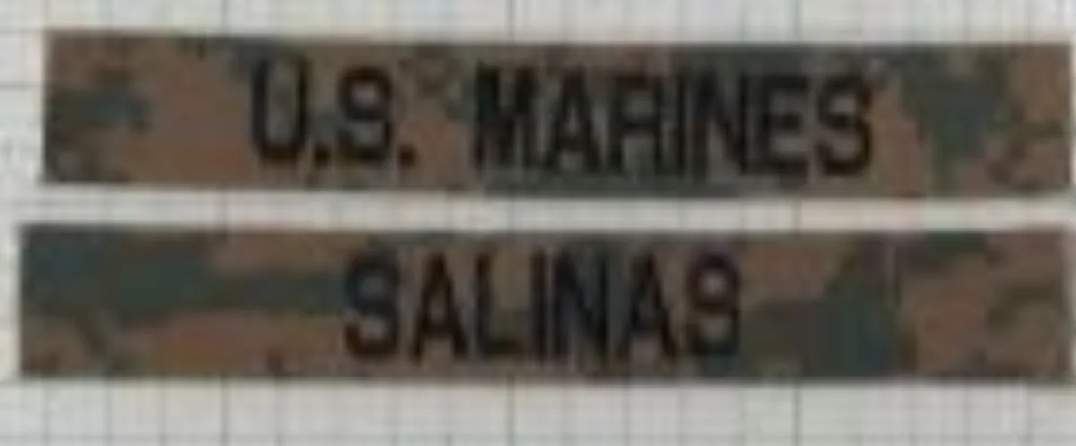 ミリタリーショップ 南国百貨店.COM|沖縄 ネームタグ U.S.MARINES SALINAS [Q-2224] - 記録写真1