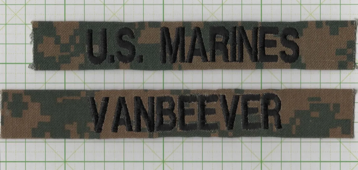 ミリタリーショップ 南国百貨店.COM|沖縄 ネームタグ U.S.MARINES VANBEEVER [ZZ Q-222 記録写真6