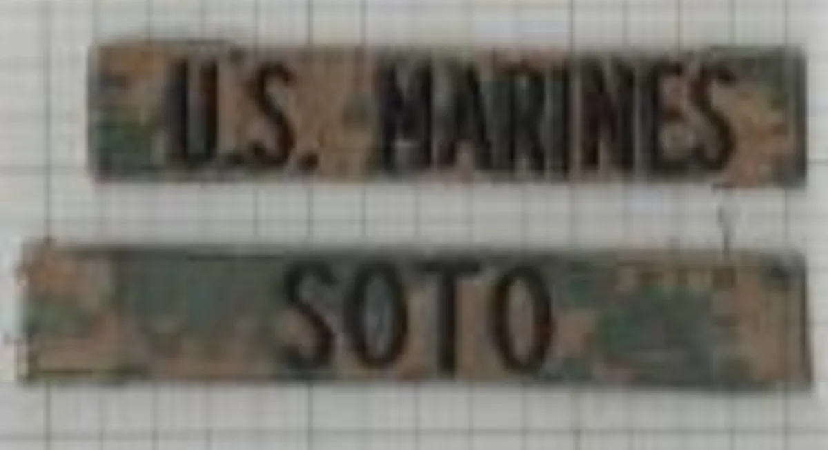 ミリタリーショップ 南国百貨店.COM|沖縄 ネームタグ U.S.MARINES SOTO [ZZ Q-2240] - 記録写真1