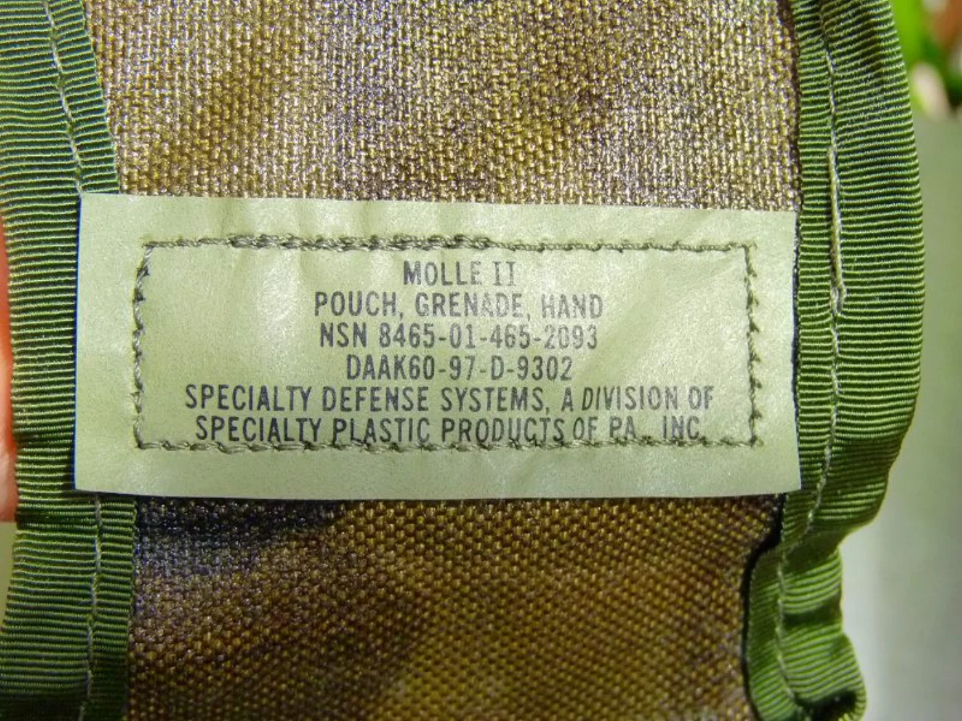 ミリタリーショップ 南国百貨店.COM|沖縄 ハンドグレネードポーチ MOLLE II POUCH GRENADE HA 記録写真7