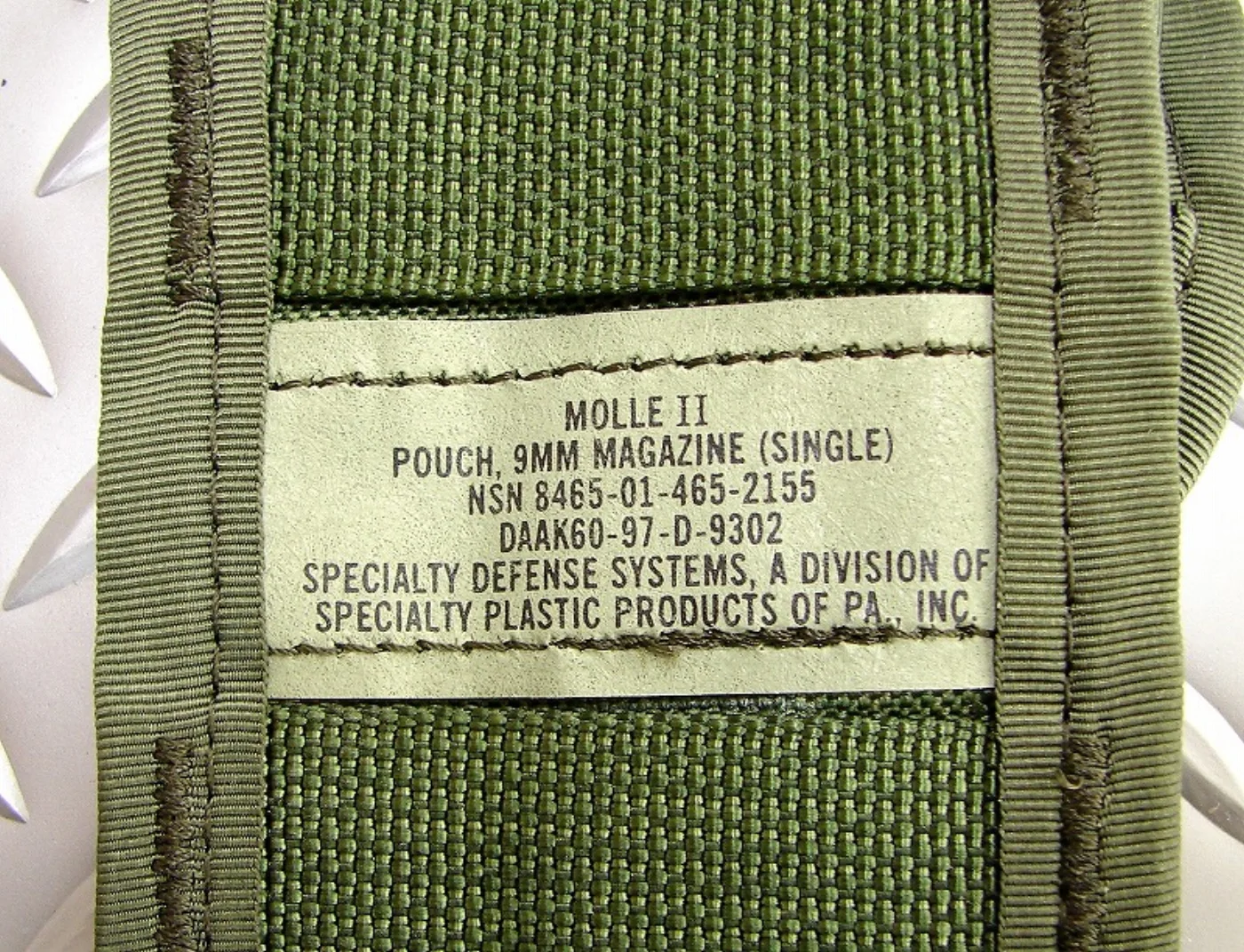ミリタリーショップ 南国百貨店.COM|沖縄 MOLLEⅡ POUCH 9MM MAGAZINE (SINGLE) [Z 記録写真3