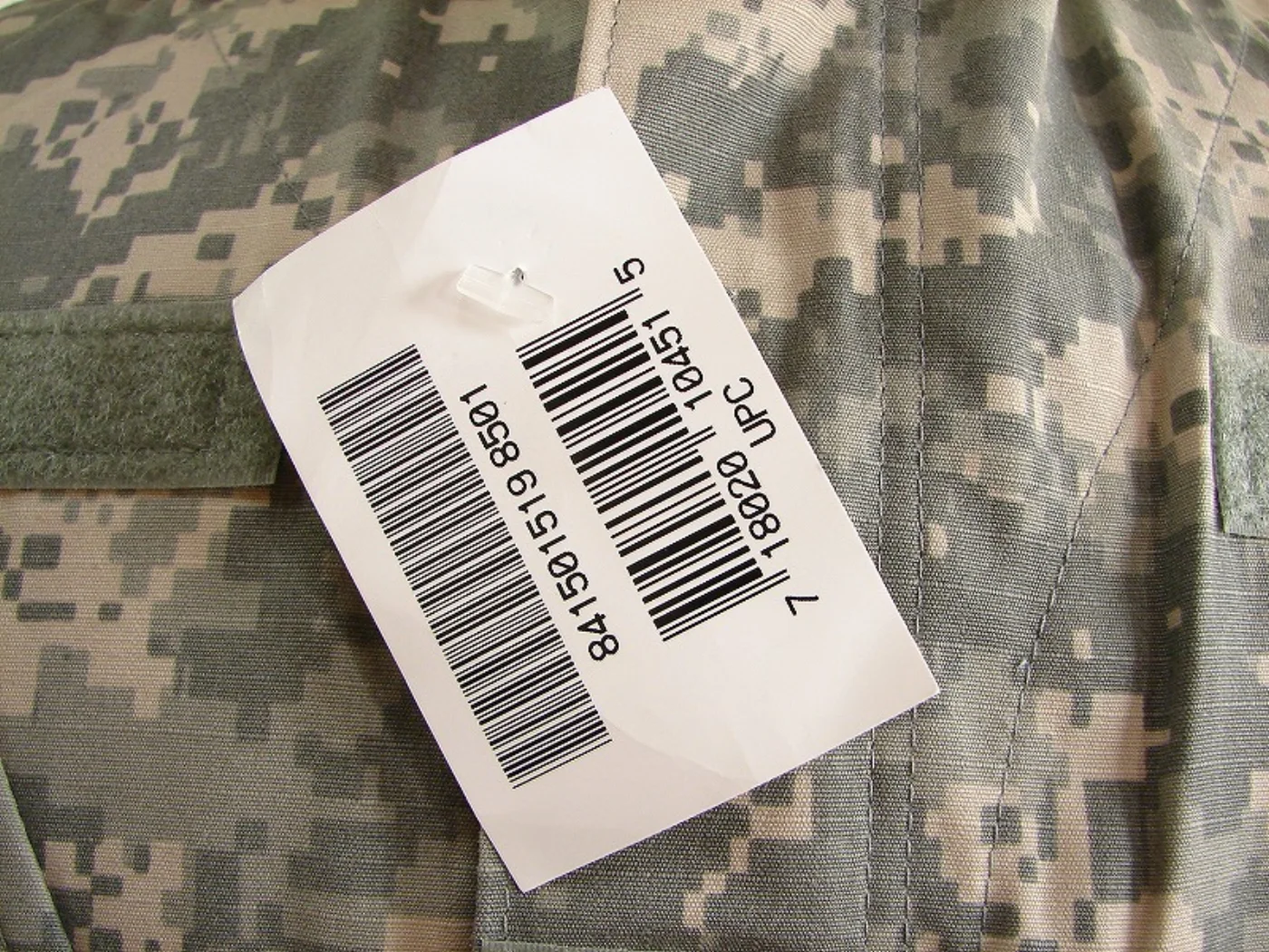 ミリタリーショップ 南国百貨店.COM|沖縄 ACUジャケット S-R 新品 米陸軍の新型迷彩 [FK-741] - A 記録写真6