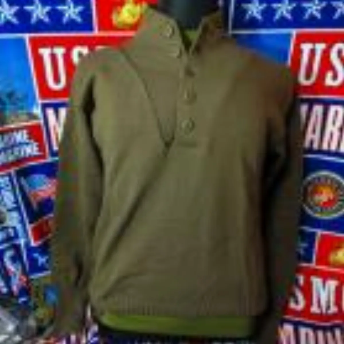 ミリタリーショップ 南国百貨店.COM|沖縄 US ARMY セーター 極上品 L(42-44) [ZZ Q-1758] 記録写真1