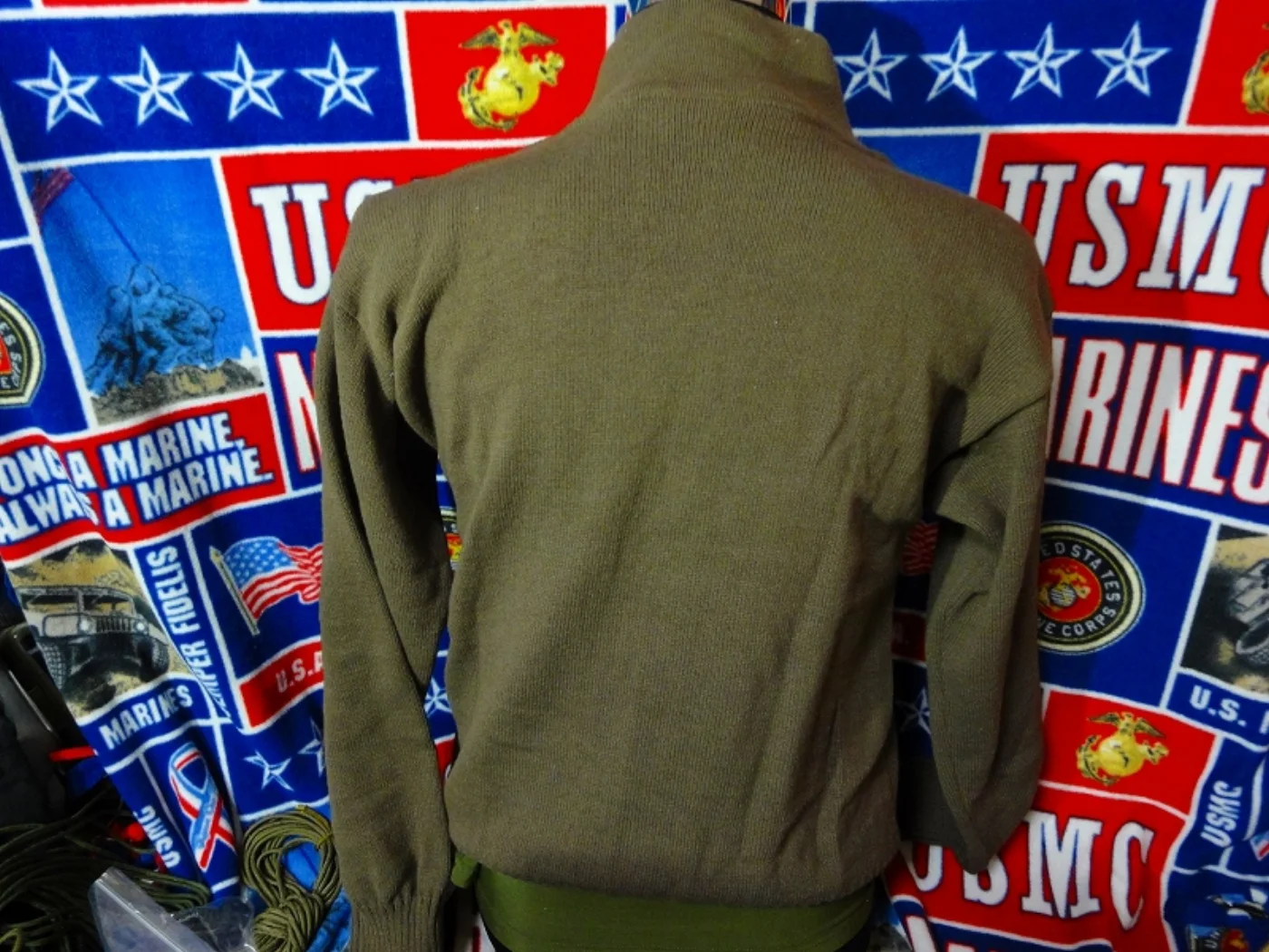 ミリタリーショップ 南国百貨店.COM|沖縄 US ARMY セーター 極上品 L(42-44) [ZZ Q-1758] 記録写真4