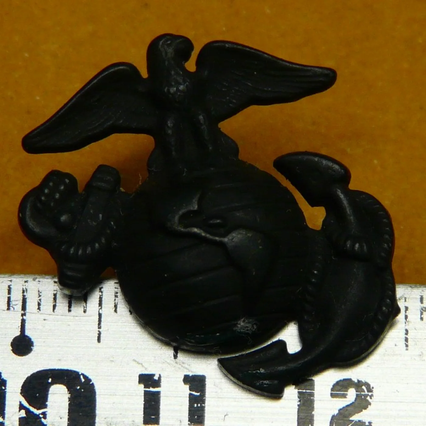 ミリタリーショップ 南国百貨店.COM|沖縄 USMC グローバルアンカー ２個セット 黒 [ZZ X-362] - U 記録写真3