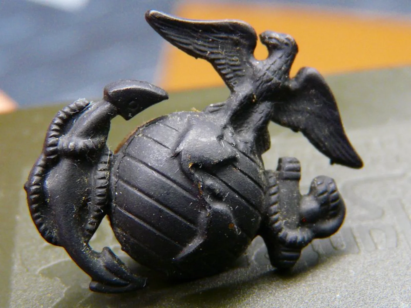 ミリタリーショップ 南国百貨店.COM|沖縄 USMC グローバルアンカー 黒 １個 [ZZ X-365(X-368)] 記録写真3