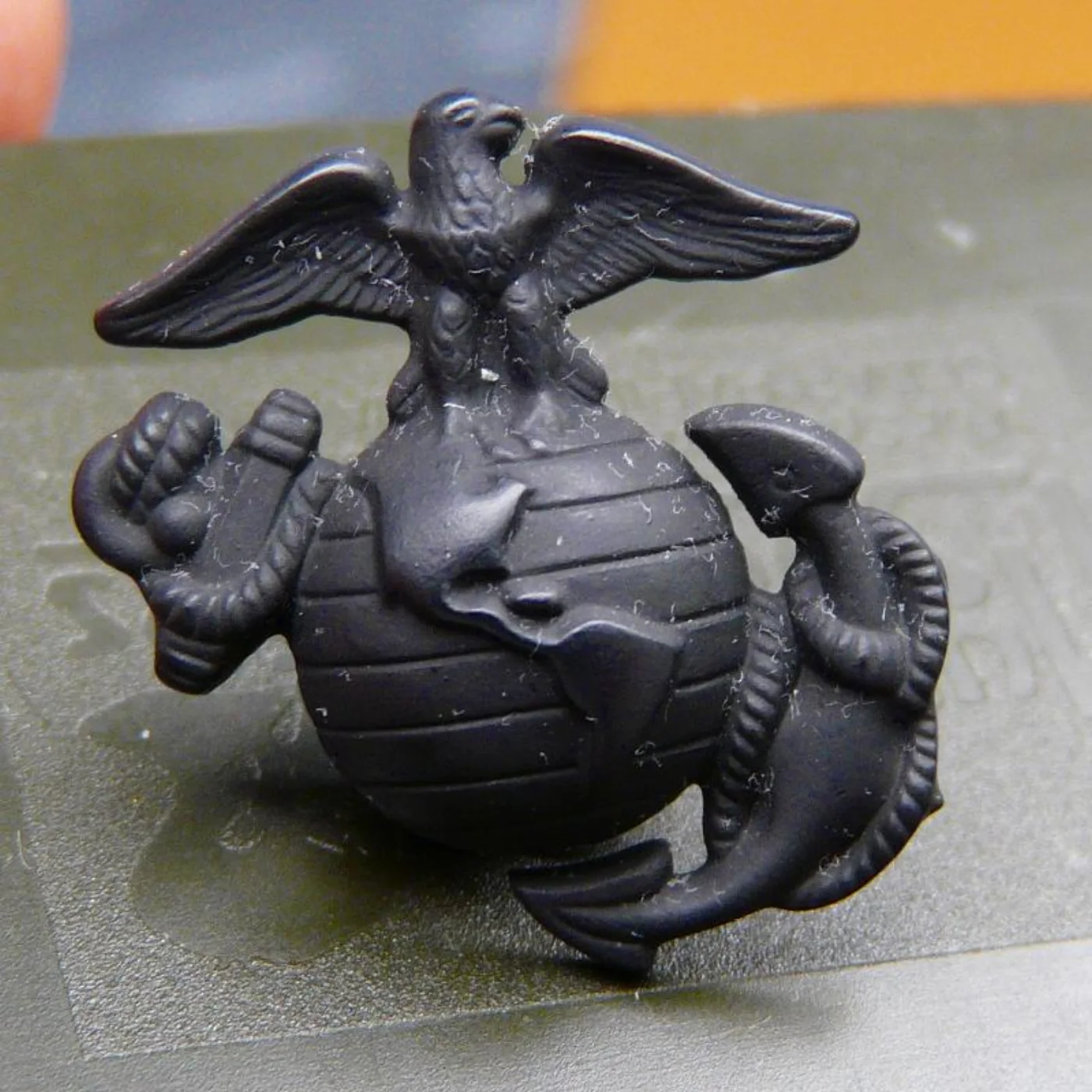 ミリタリーショップ 南国百貨店.COM|沖縄 USMC グローバルアンカー 黒 １個 [ZZ X-365(X-368)] 記録写真6