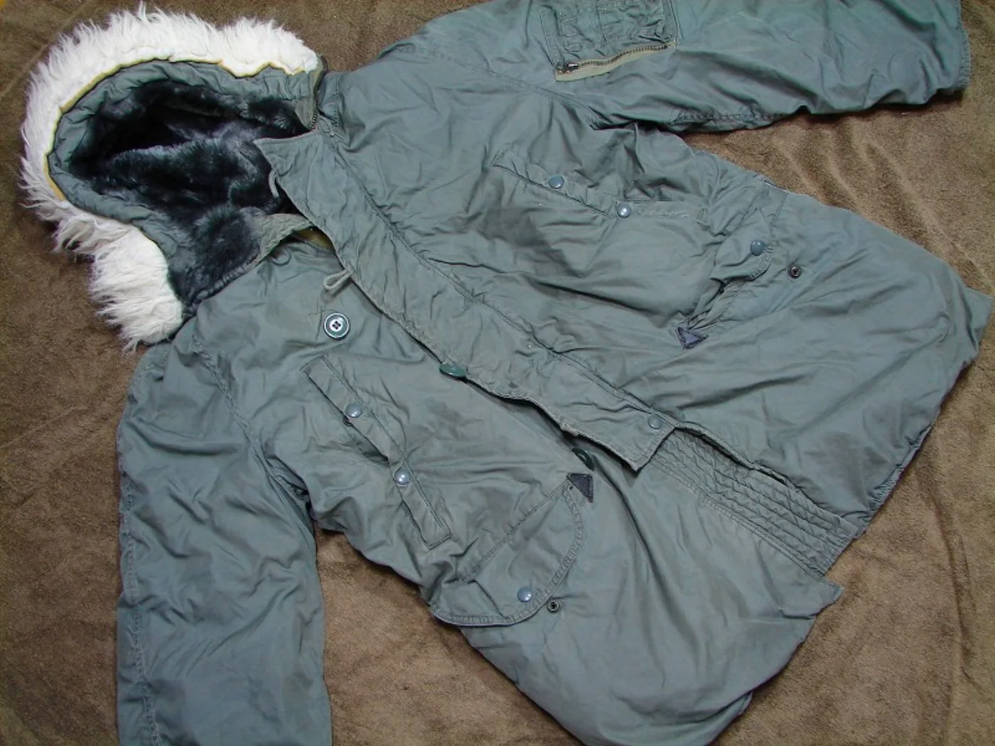 ミリタリーショップ 南国百貨店.COM|沖縄 N-3B PARKA EXTREME COLD WEATHER -M- [ 記録写真8