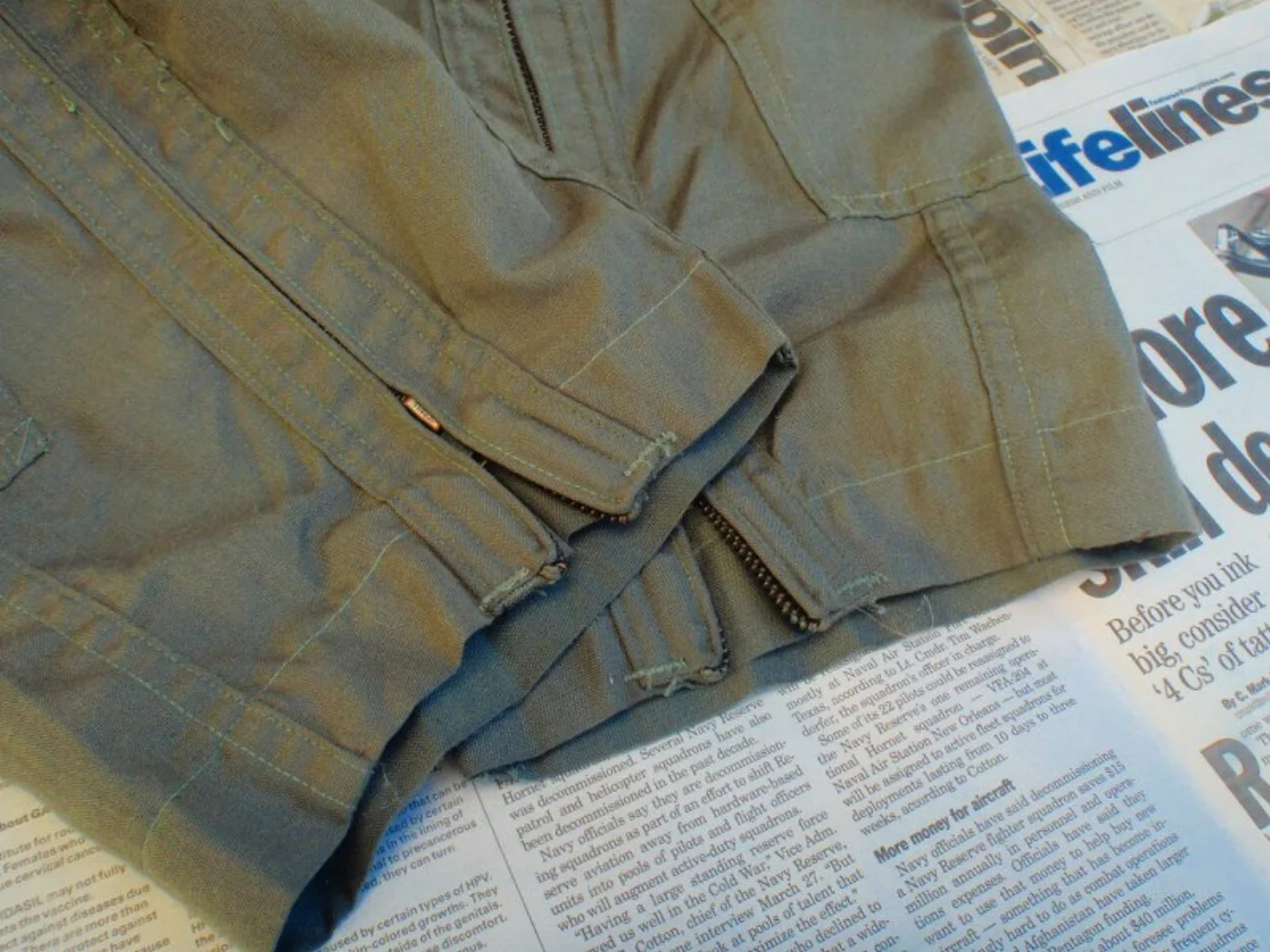 ミリタリーショップ 南国百貨店.COM|沖縄 CWU-27/P COVERALLS FLYERS SUMMER 40L 記録写真5