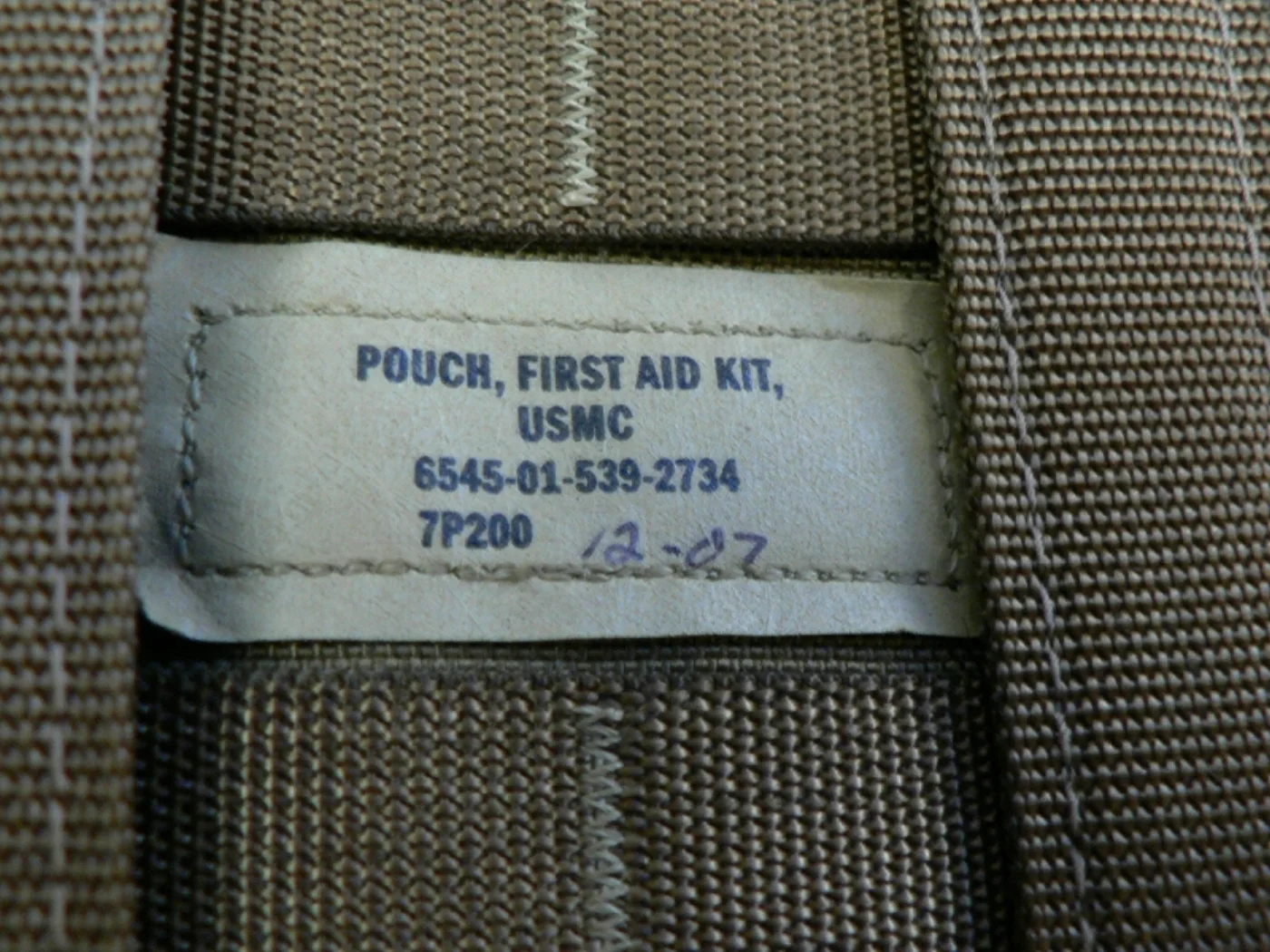 ミリタリーショップ 南国百貨店.COM|沖縄 新型 コヨーテ FIRST AID POUCH [Z C-1075] - 記録写真4