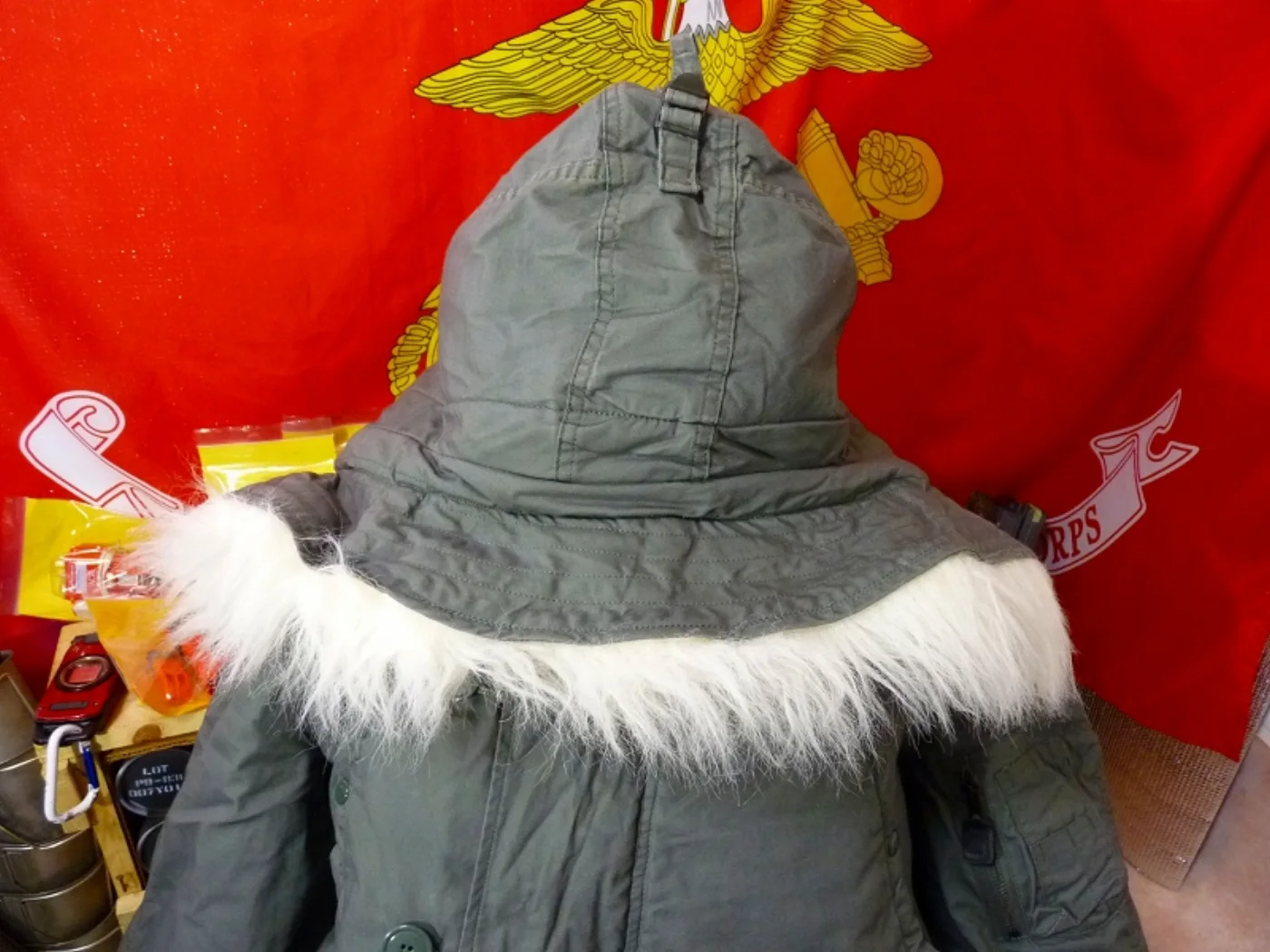 ミリタリーショップ 南国百貨店.COM|沖縄 N-3B PARKA EXTREME COLD WEATHER [Q-15 記録写真7