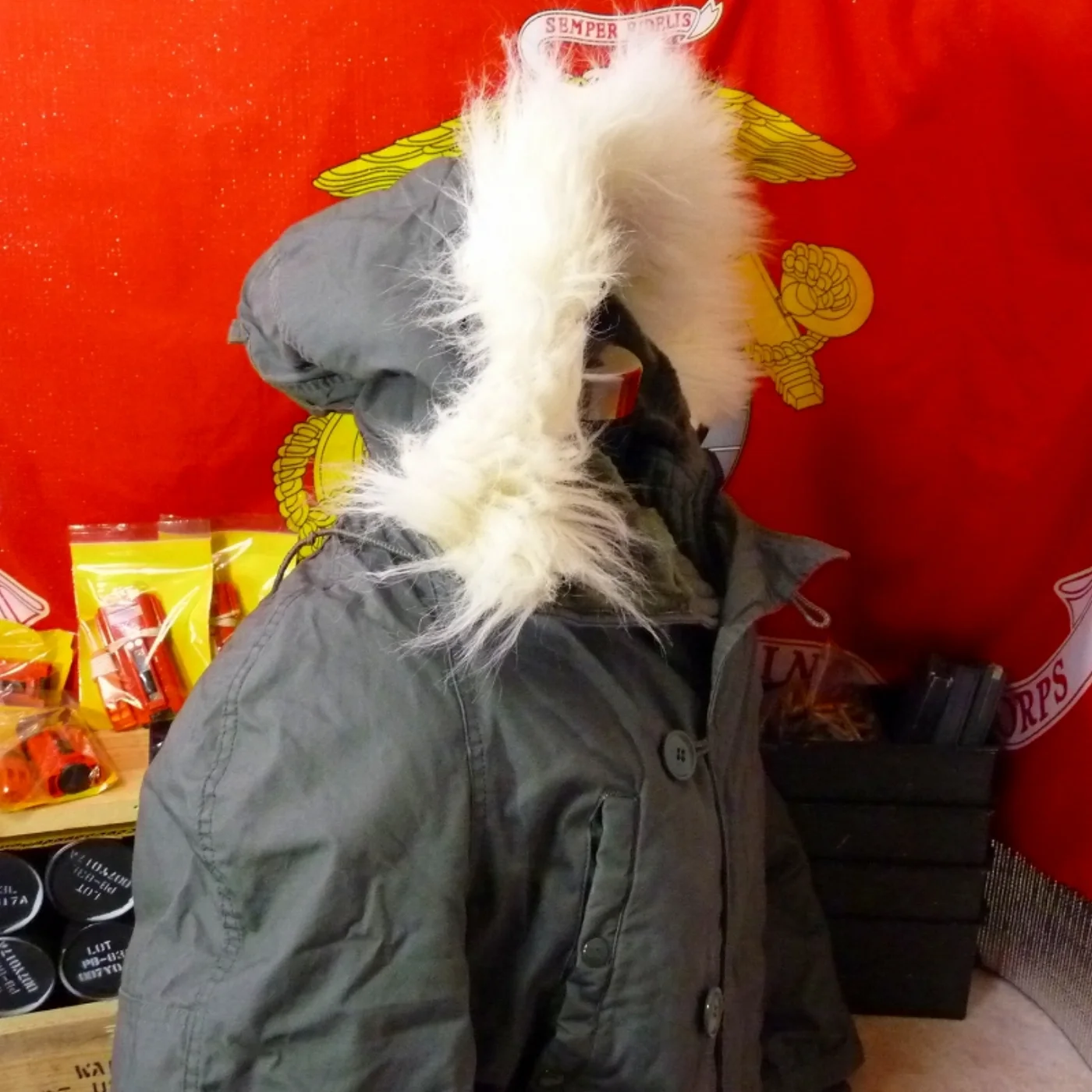 ミリタリーショップ 南国百貨店.COM|沖縄 N-3B PARKA EXTREME COLD WEATHER [Q-15 記録写真8