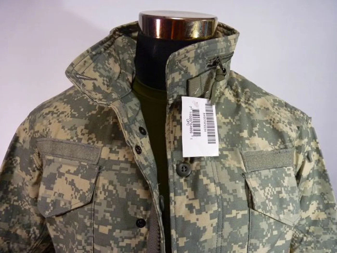 ミリタリーショップ 南国百貨店.COM|沖縄 ACU M65 ジャケット S-R 新品 [Q-2023] - ACU M 記録写真4