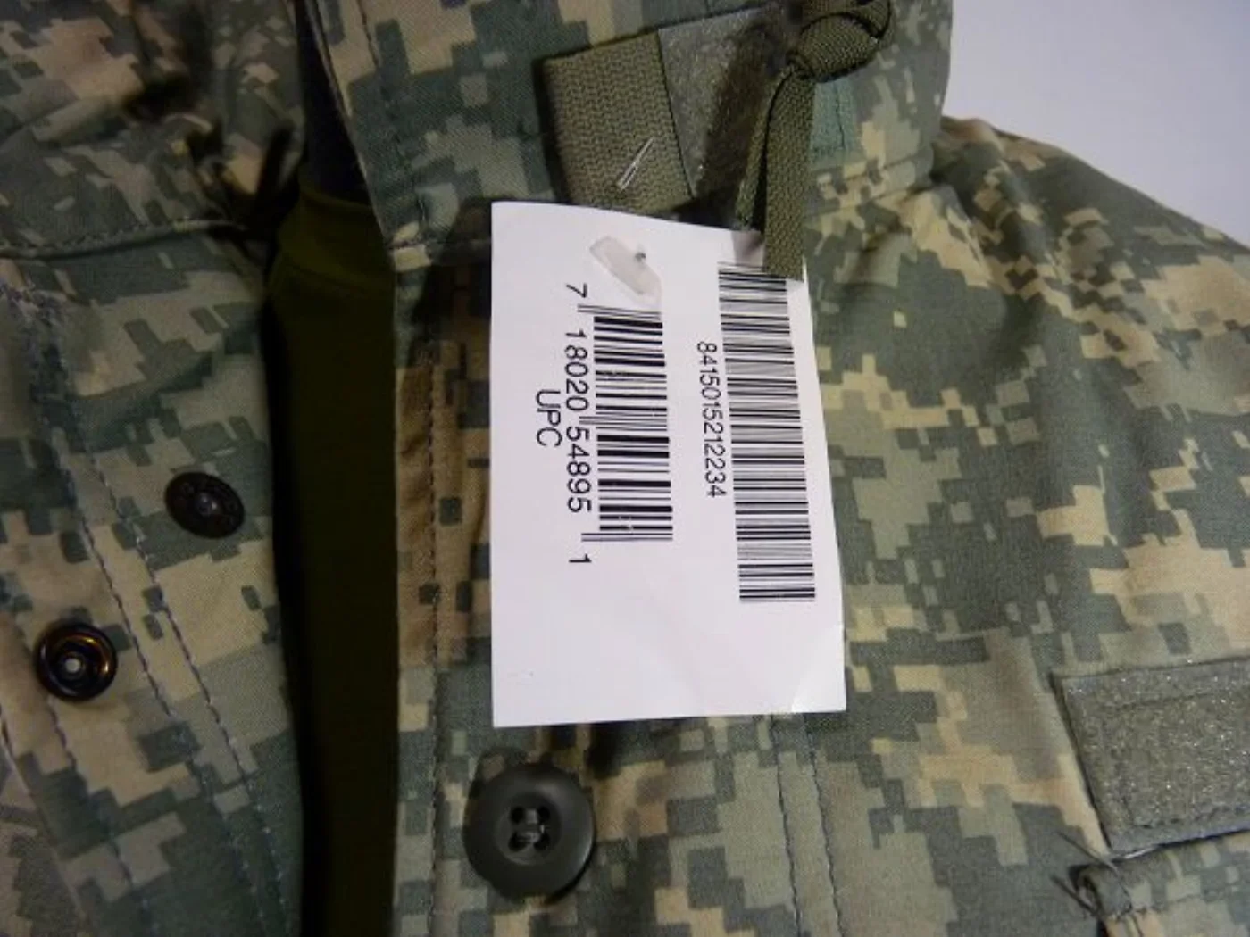 ミリタリーショップ 南国百貨店.COM|沖縄 ACU M65 ジャケット S-R 新品 [Q-2023] - ACU M 記録写真5